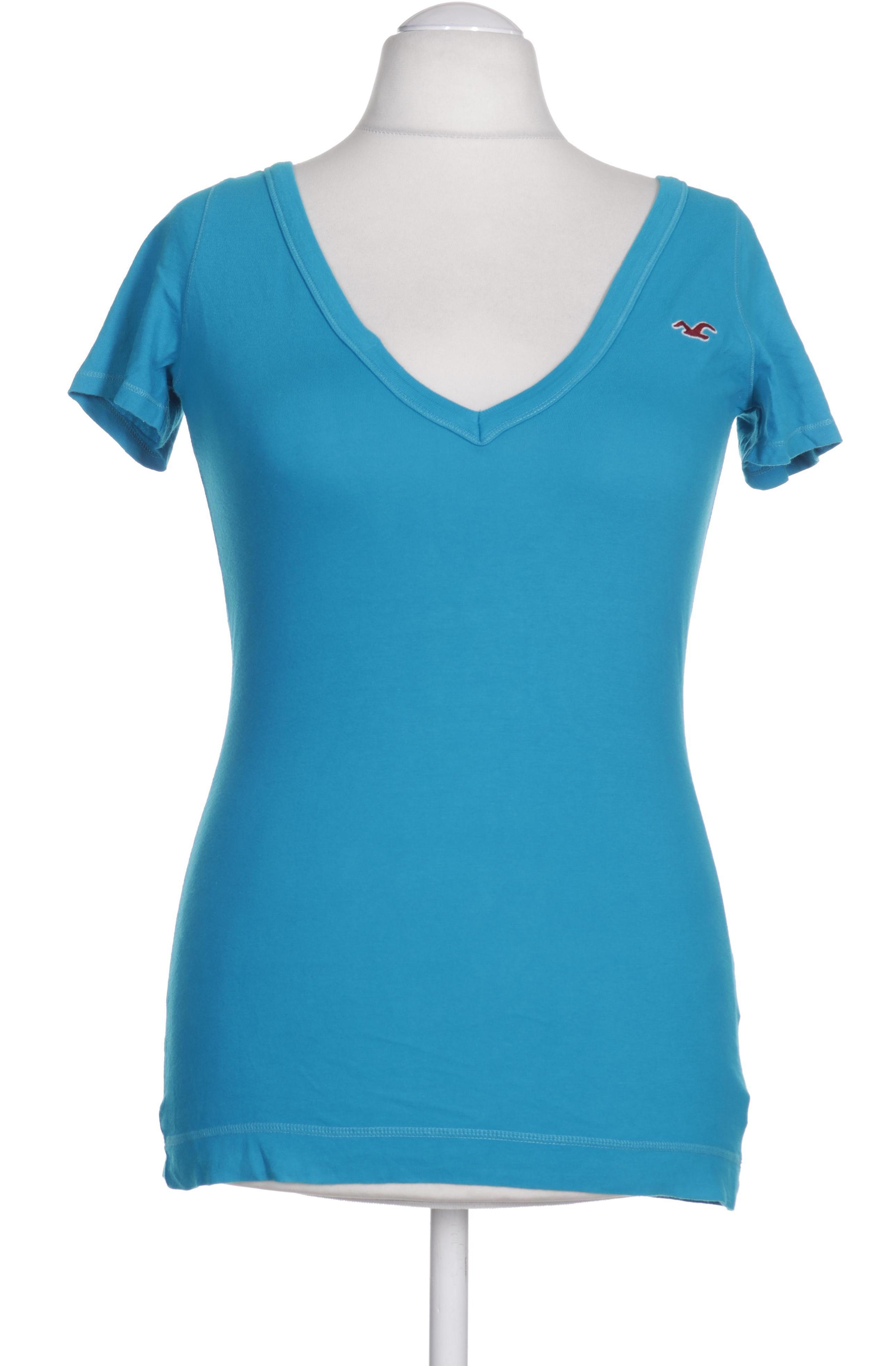 

Hollister Damen T-Shirt, blau, Gr.