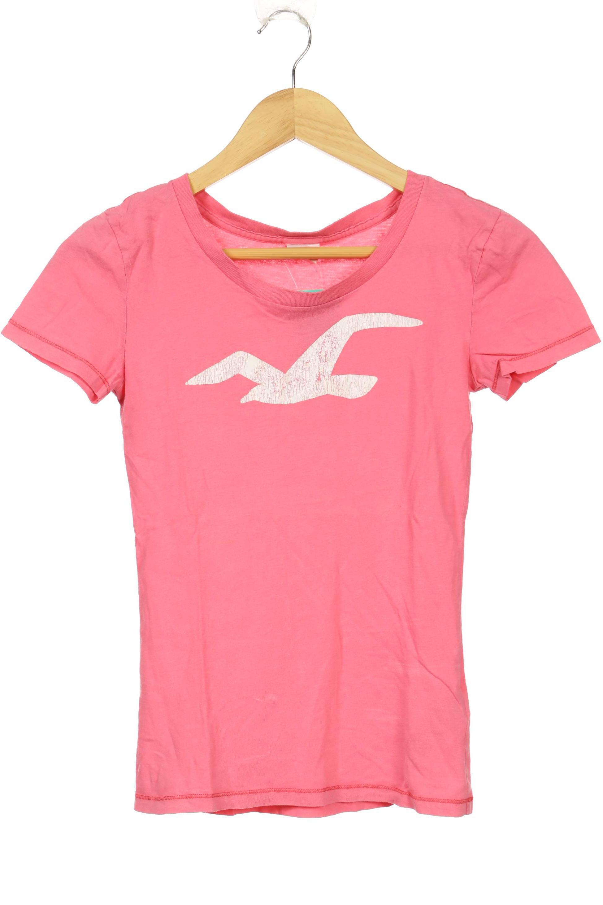 

Hollister Damen T-Shirt, pink, Gr.