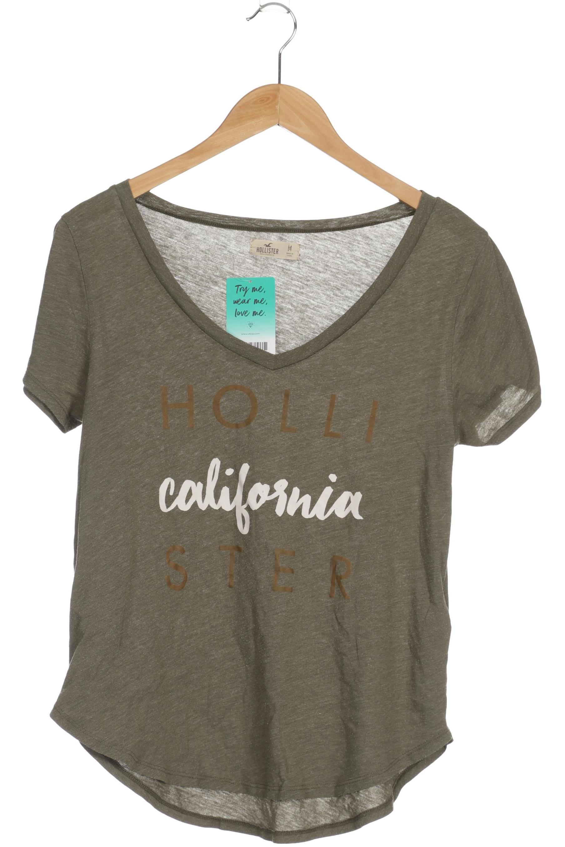 

Hollister Damen T-Shirt, grün, Gr.