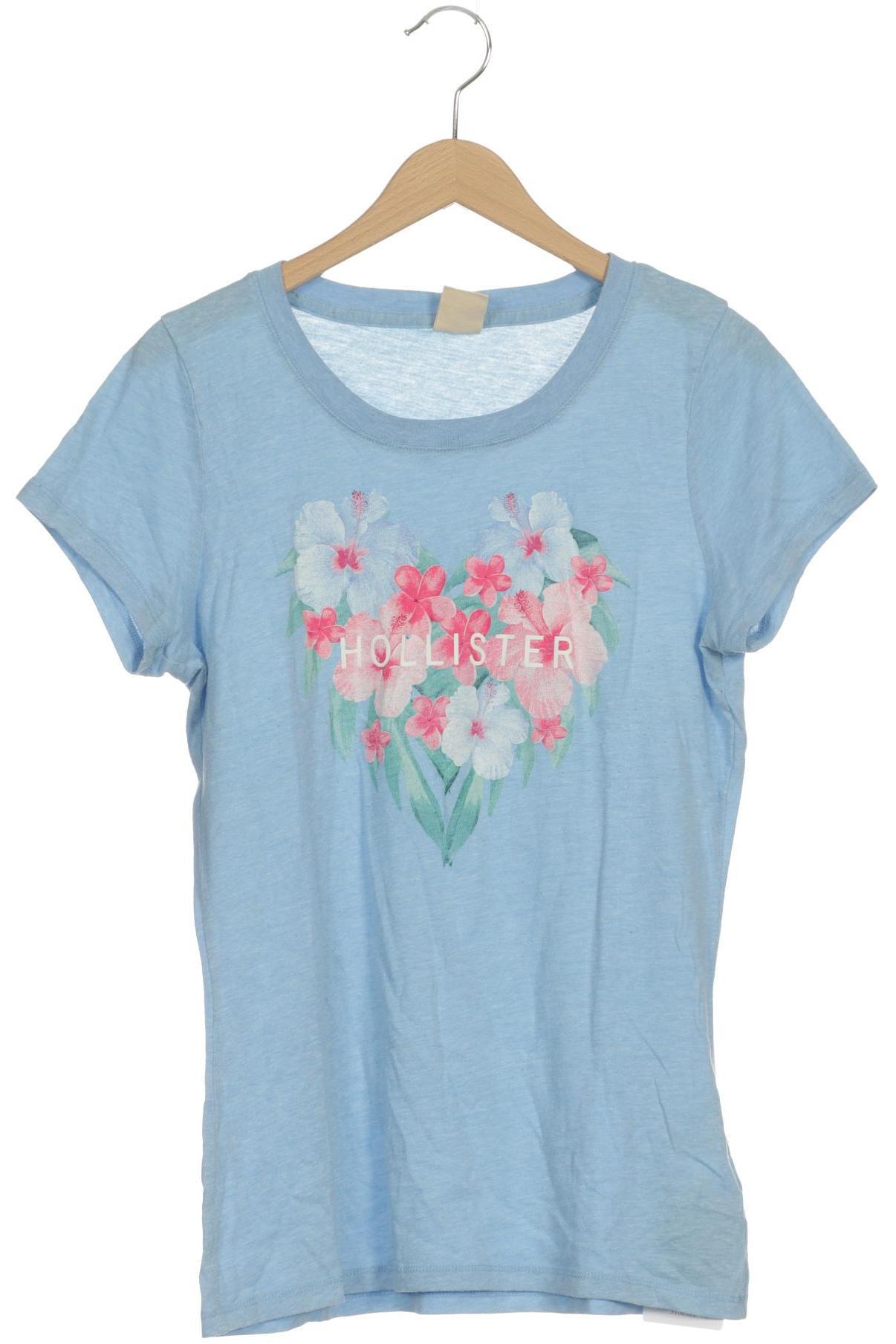 

Hollister Damen T-Shirt, blau, Gr.