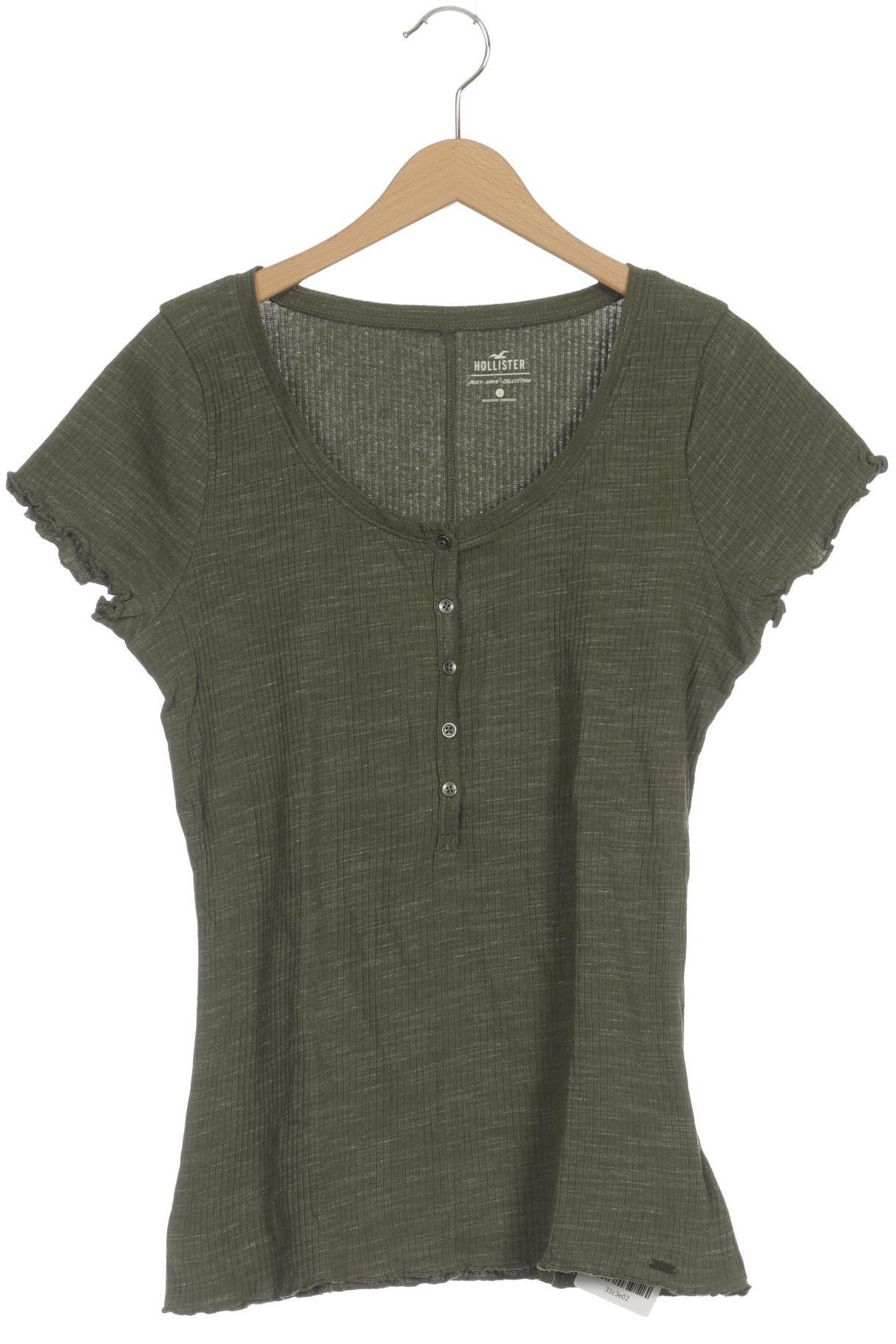 

Hollister Damen T-Shirt, grün, Gr.