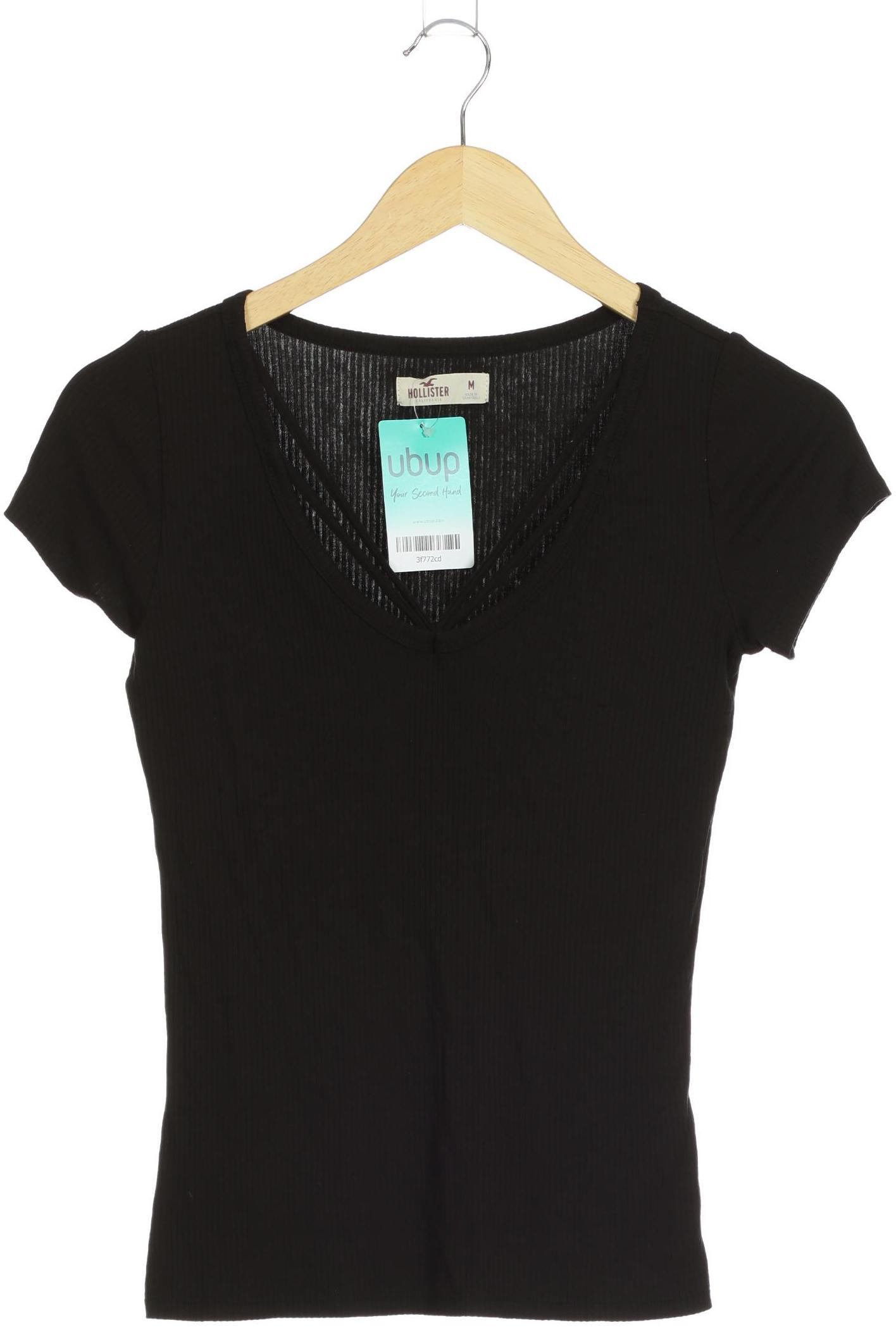 

Hollister Damen T-Shirt, schwarz, Gr.
