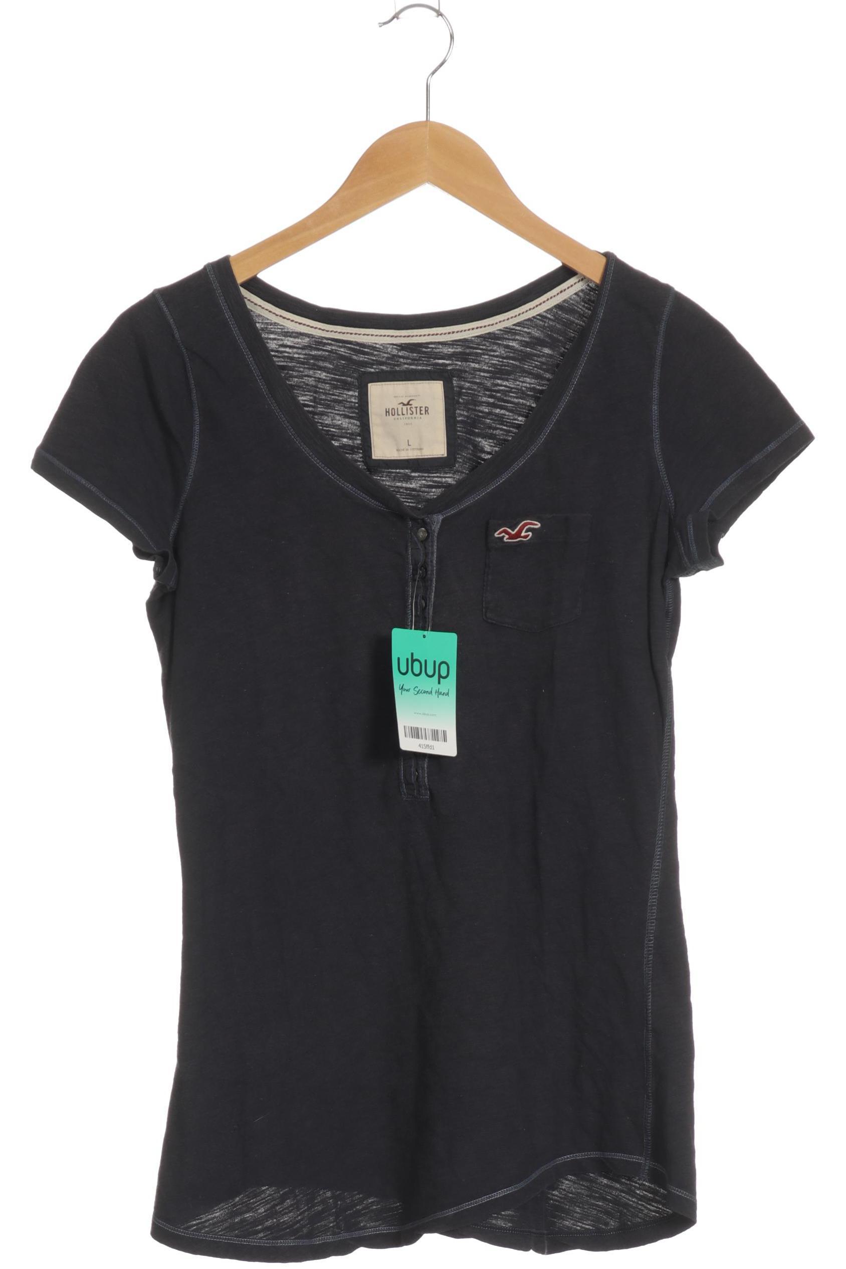 

Hollister Damen T-Shirt, blau, Gr.