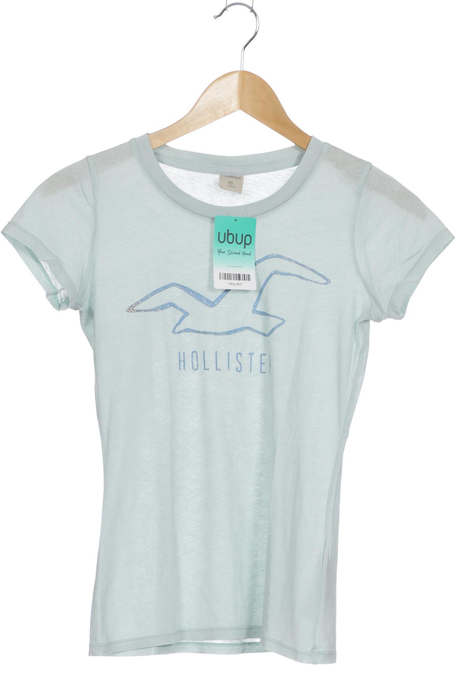 

Hollister Damen T-Shirt, blau, Gr.