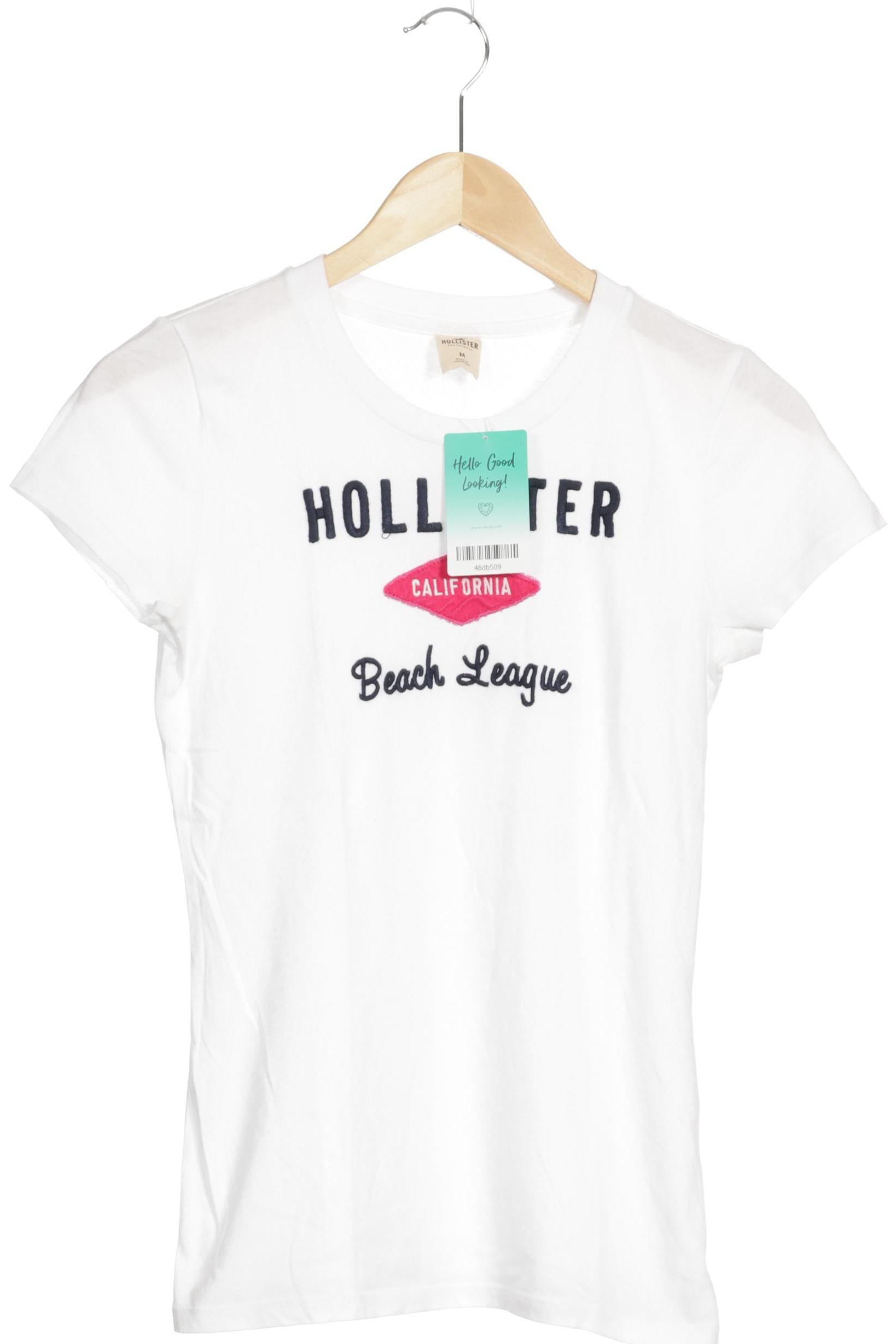 

Hollister Damen T-Shirt, weiß, Gr.