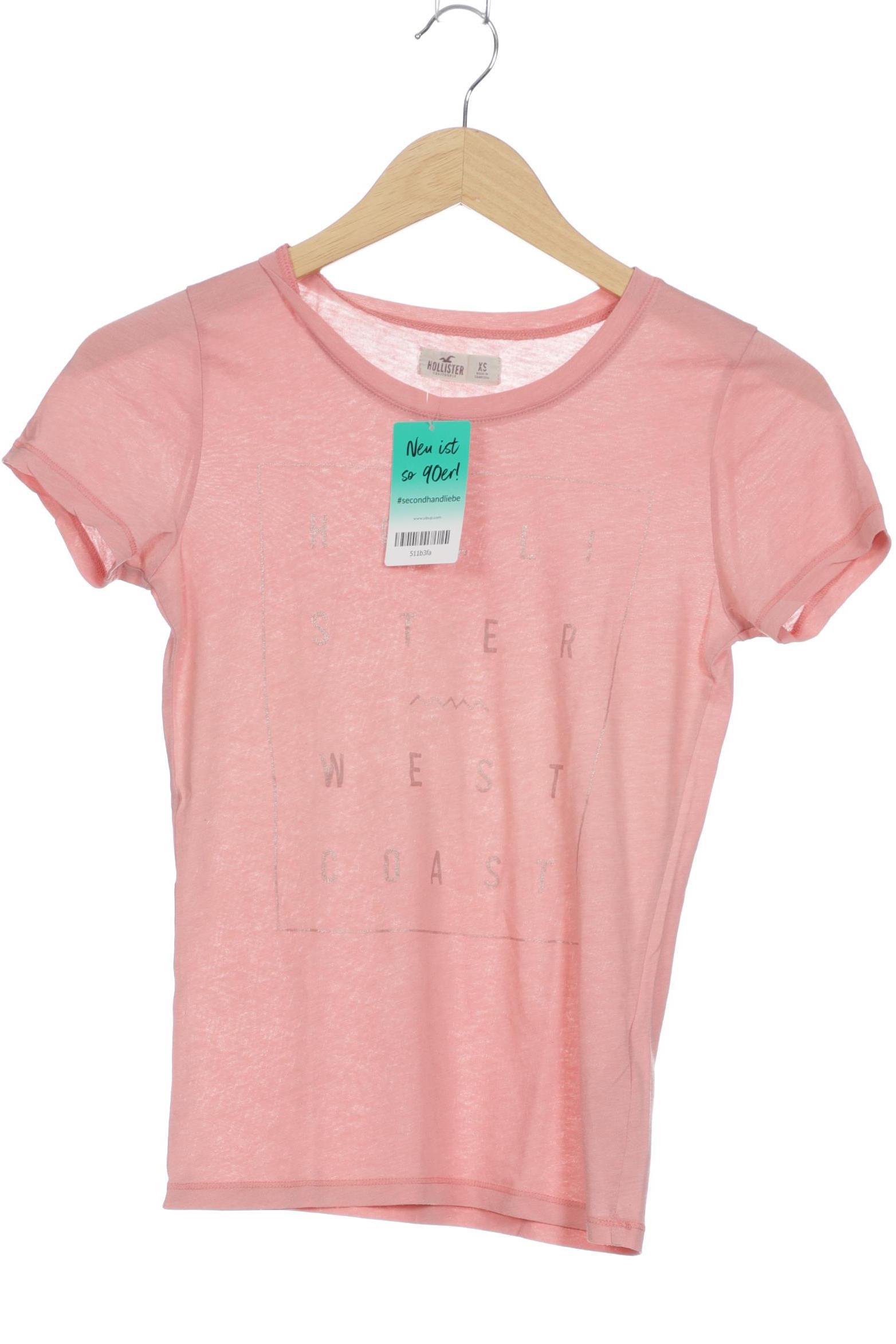 

Hollister Damen T-Shirt, pink, Gr.