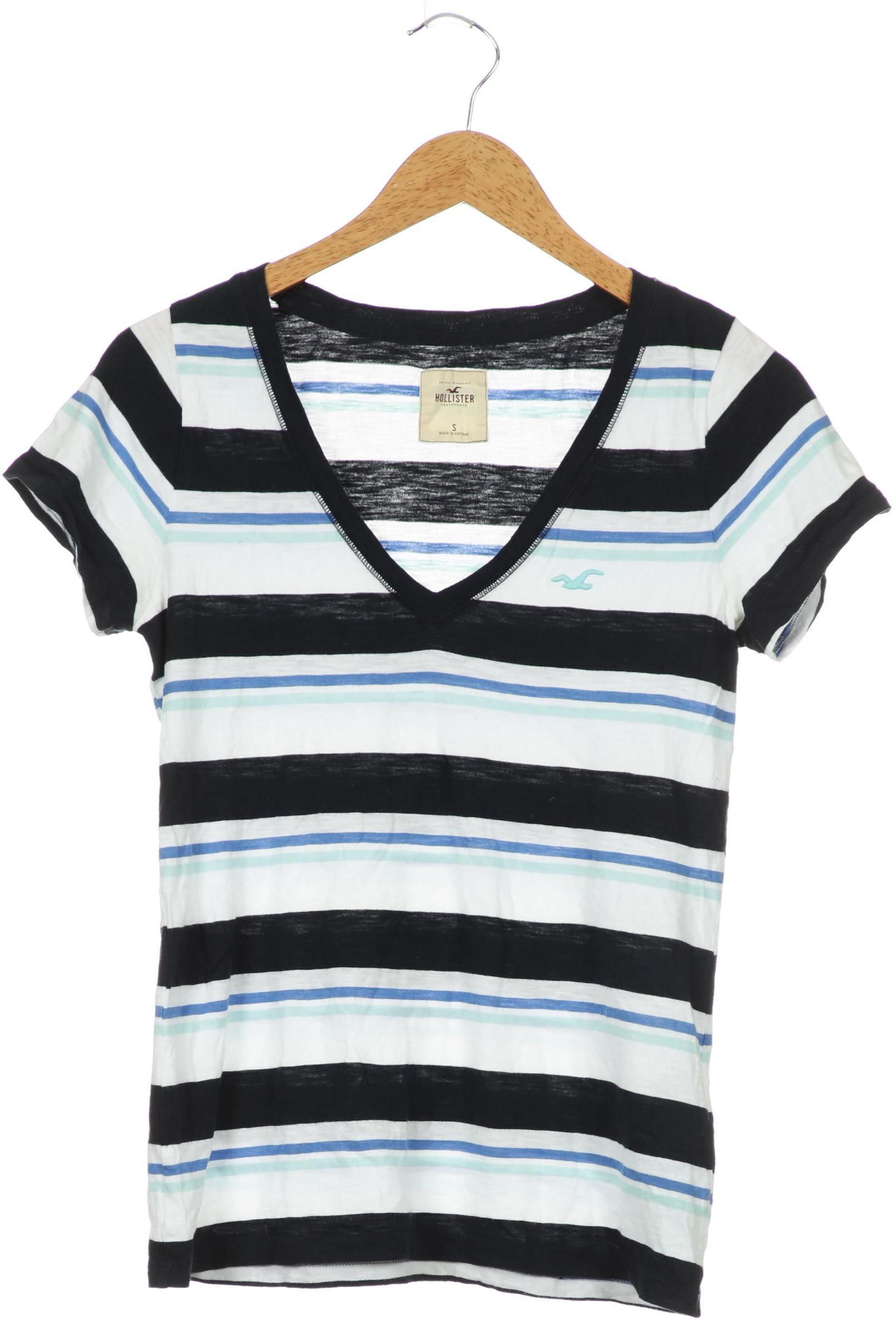 

Hollister Damen T-Shirt, blau, Gr.