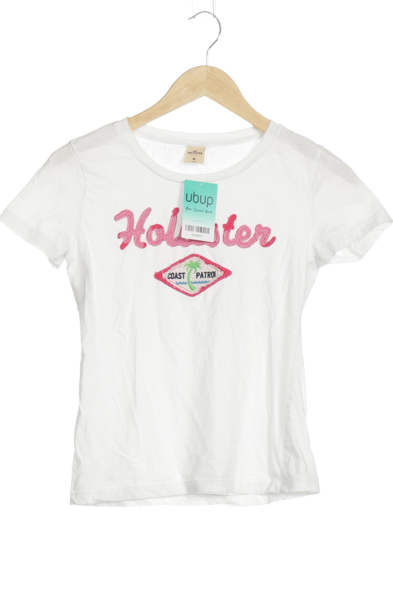 

Hollister Damen T-Shirt, weiß, Gr.