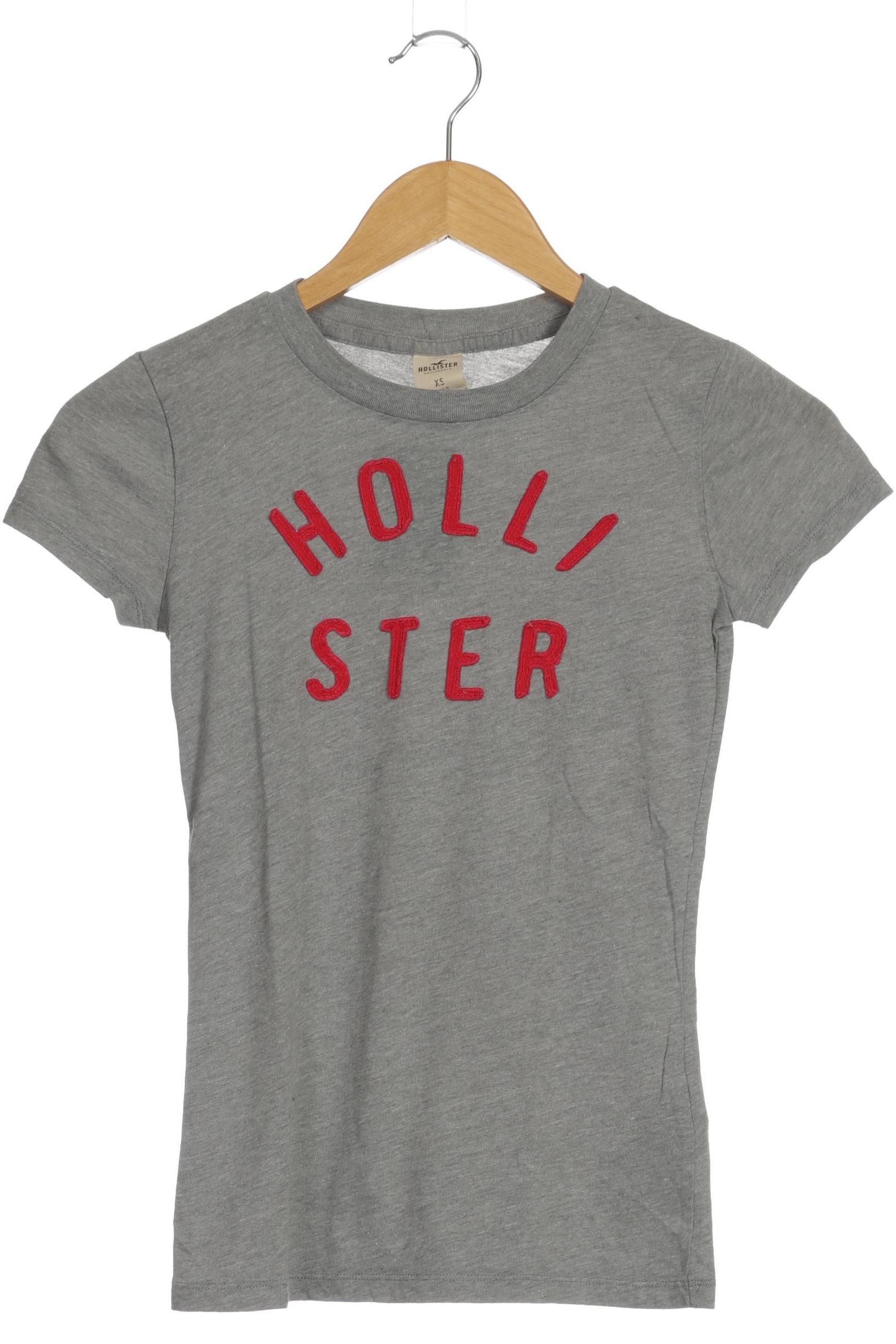 

Hollister Damen T-Shirt, grau, Gr.