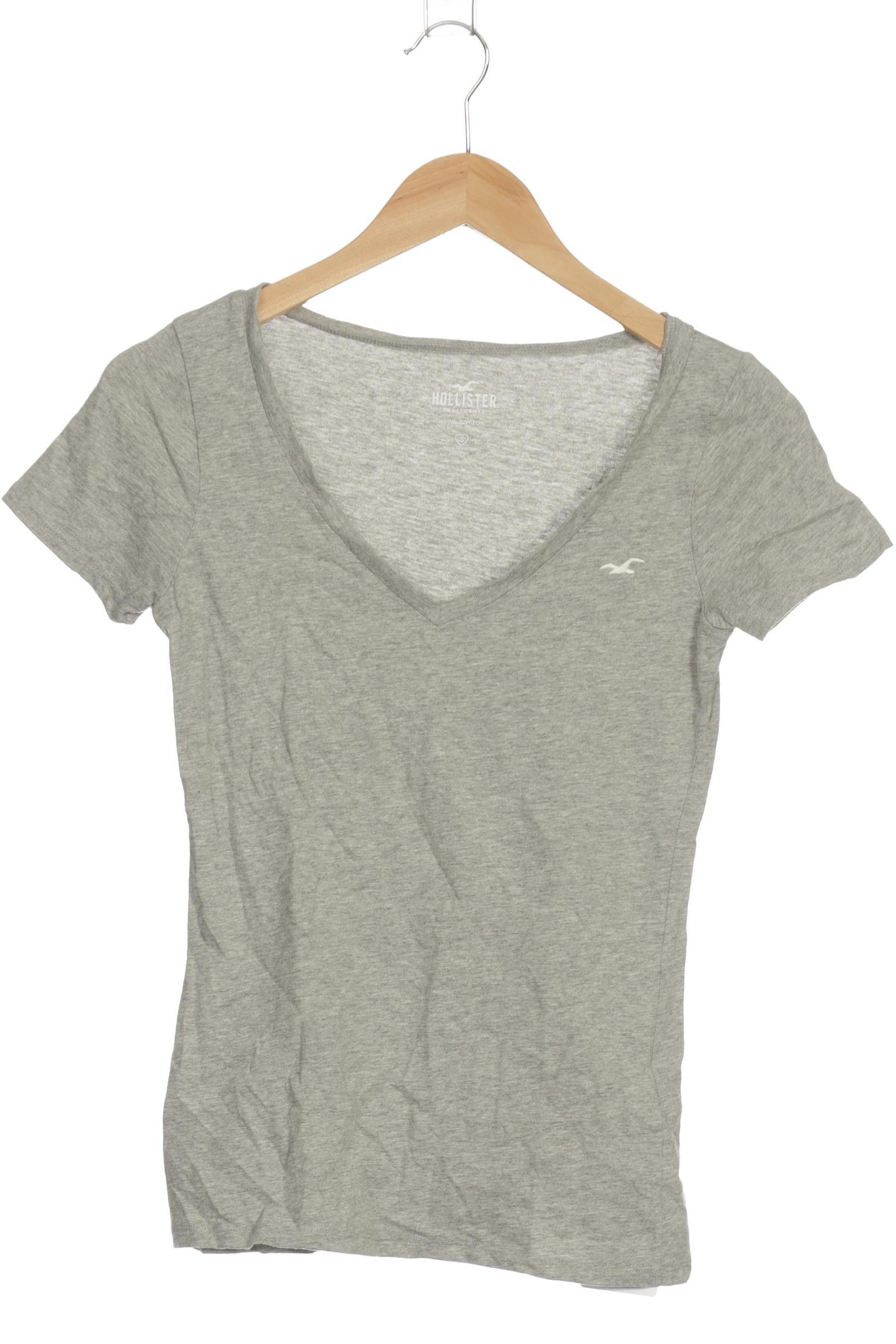 

Hollister Damen T-Shirt, grau, Gr.