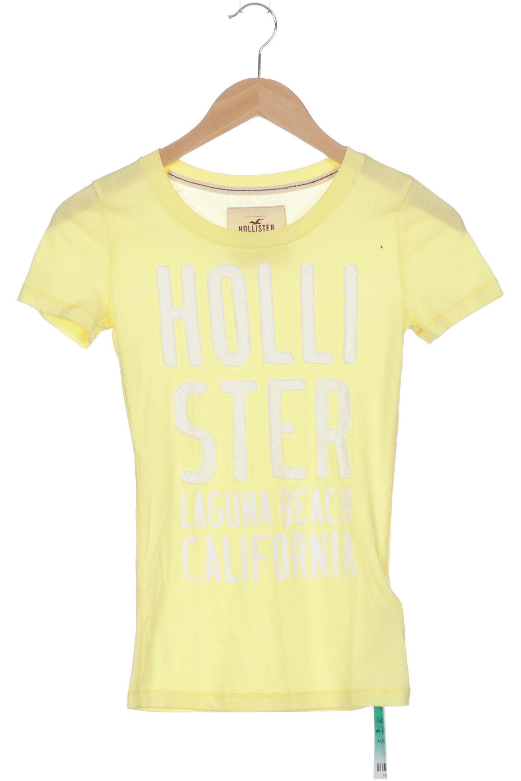 

Hollister Damen T-Shirt, gelb, Gr.