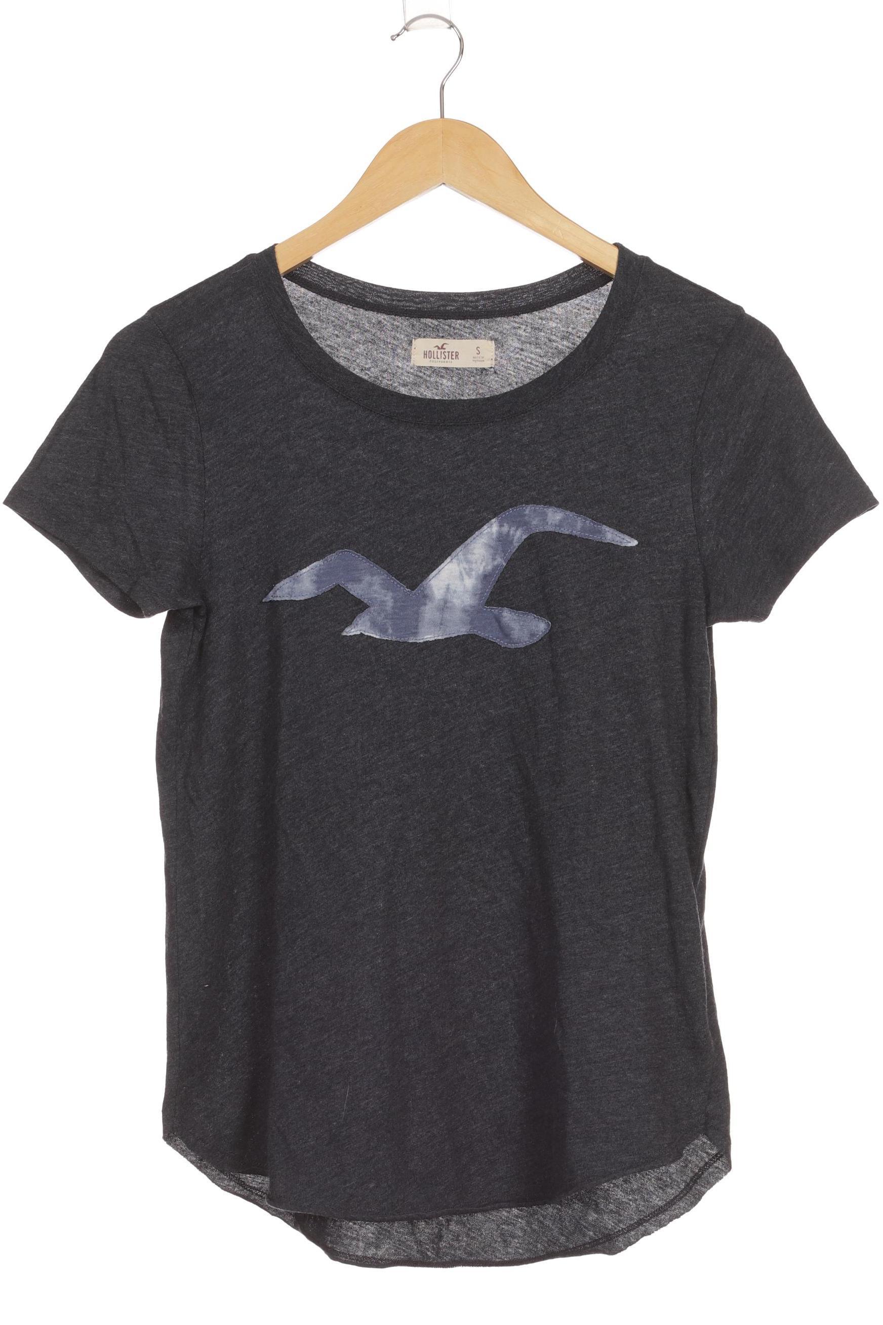 

Hollister Damen T-Shirt, blau, Gr.