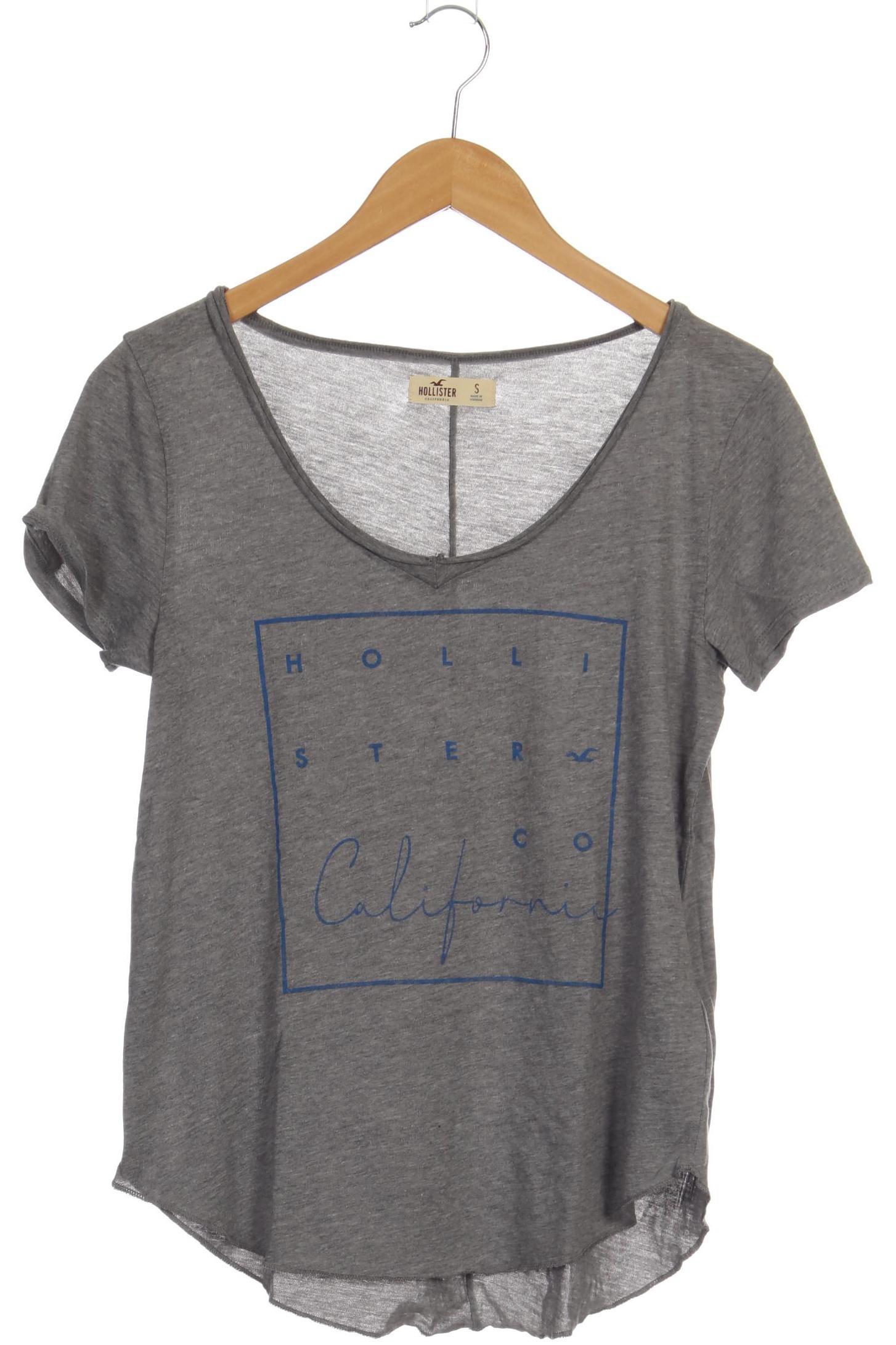 

Hollister Damen T-Shirt, grau, Gr.