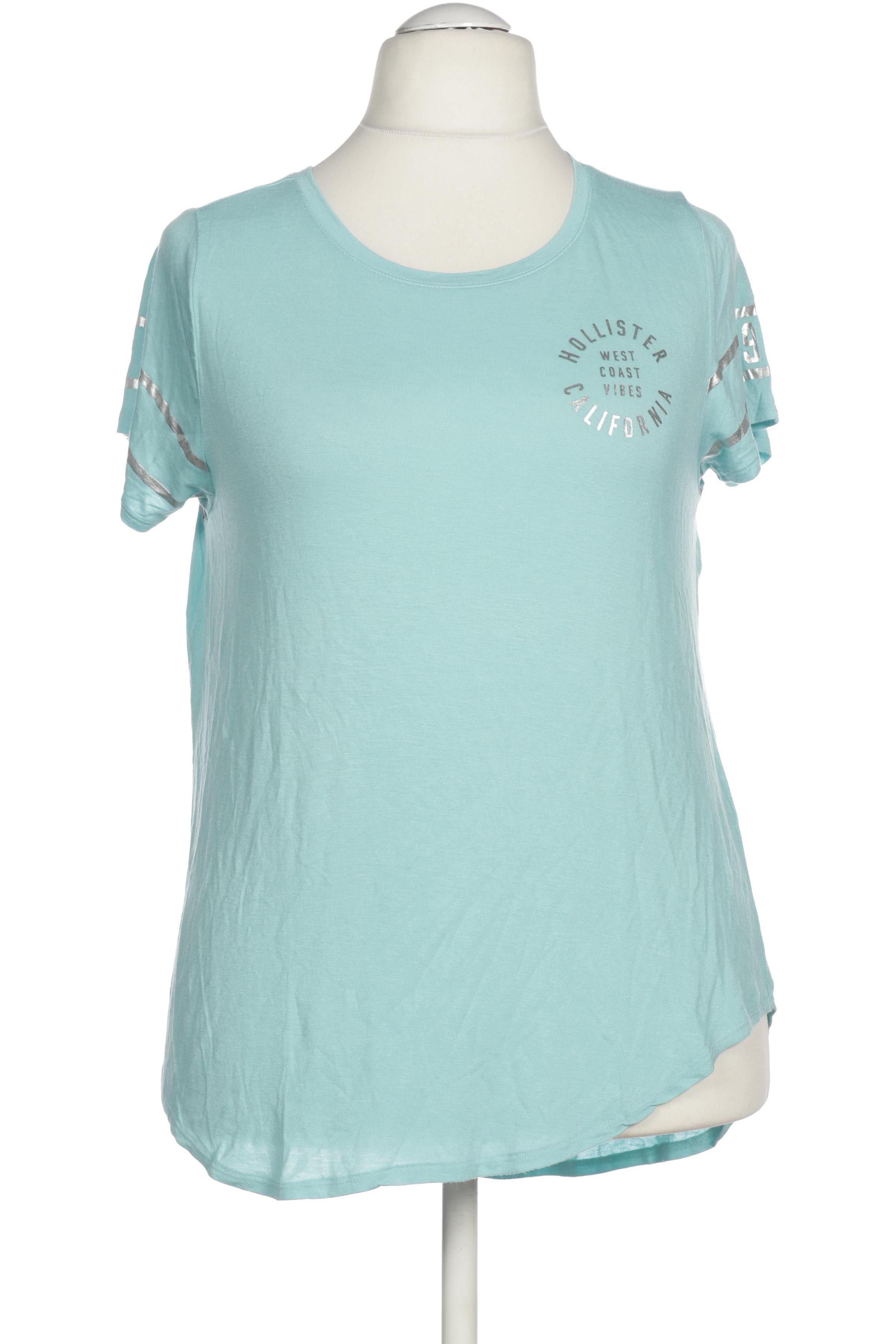 

Hollister Damen T-Shirt, türkis, Gr.
