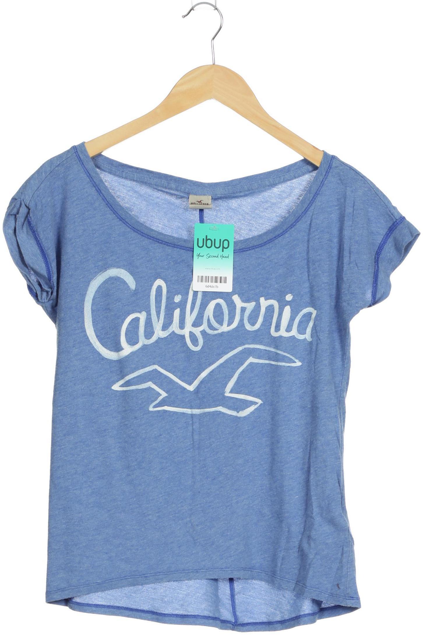 

Hollister Damen T-Shirt, blau, Gr.