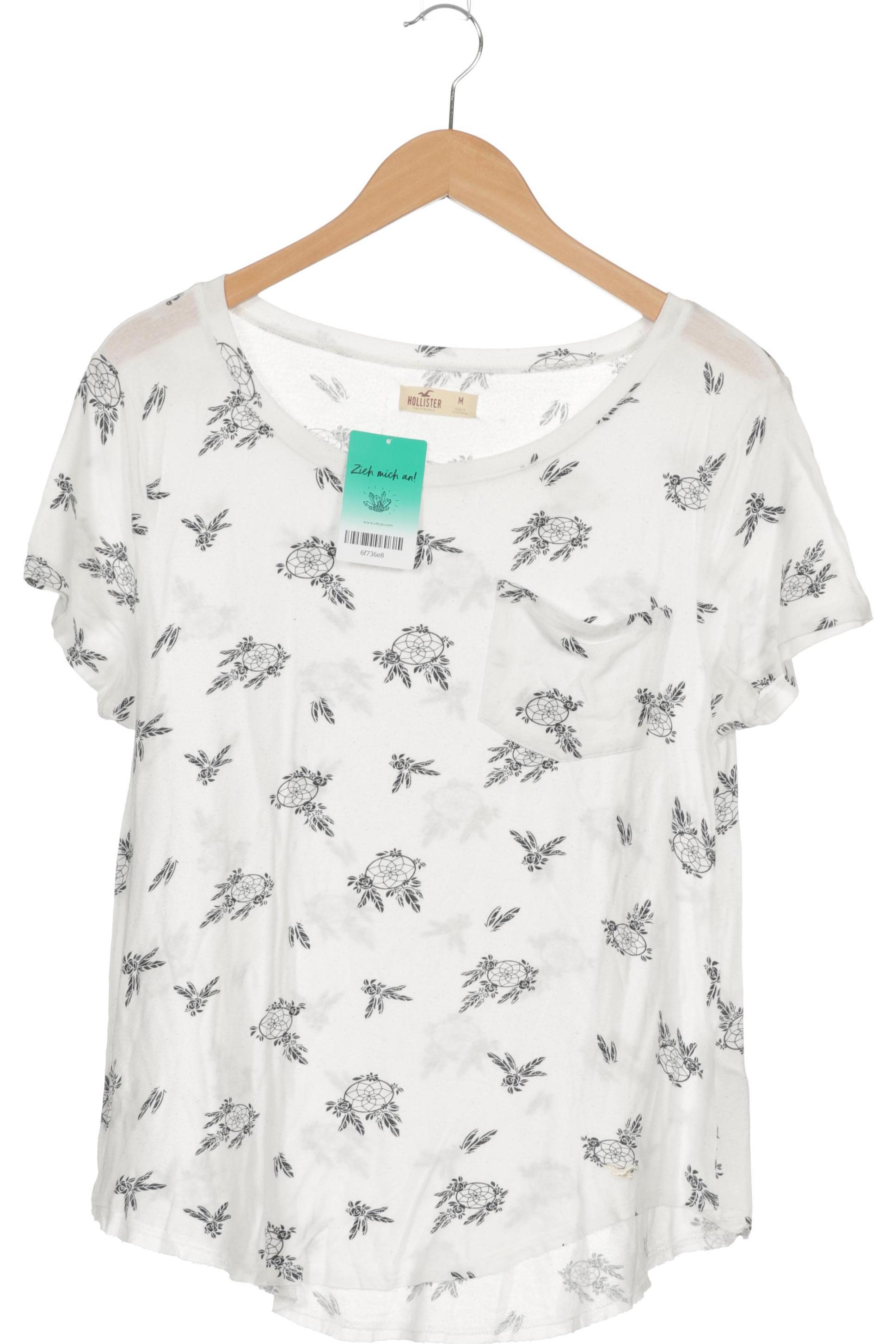 

Hollister Damen T-Shirt, weiß, Gr.