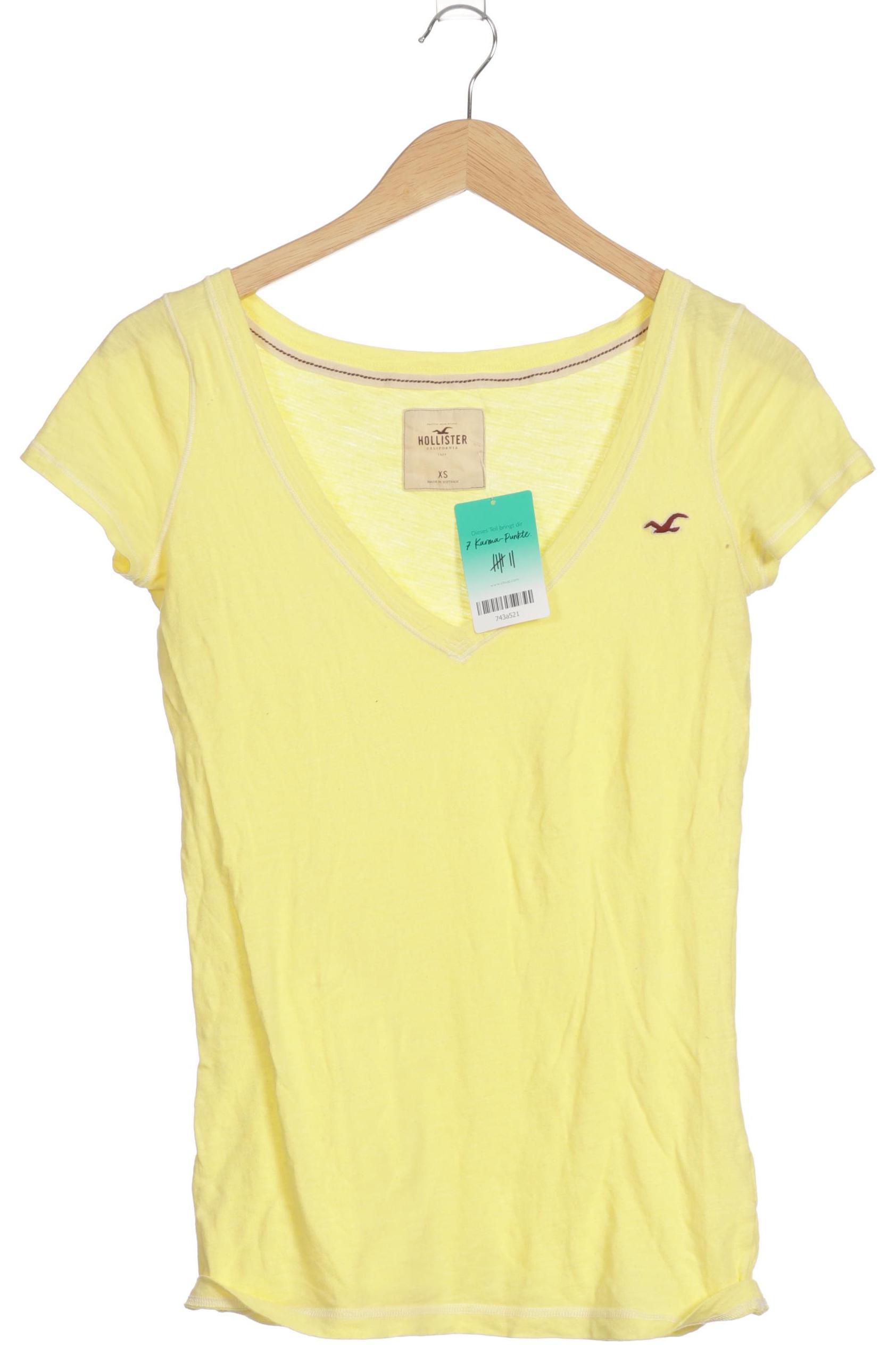 

Hollister Damen T-Shirt, gelb, Gr.
