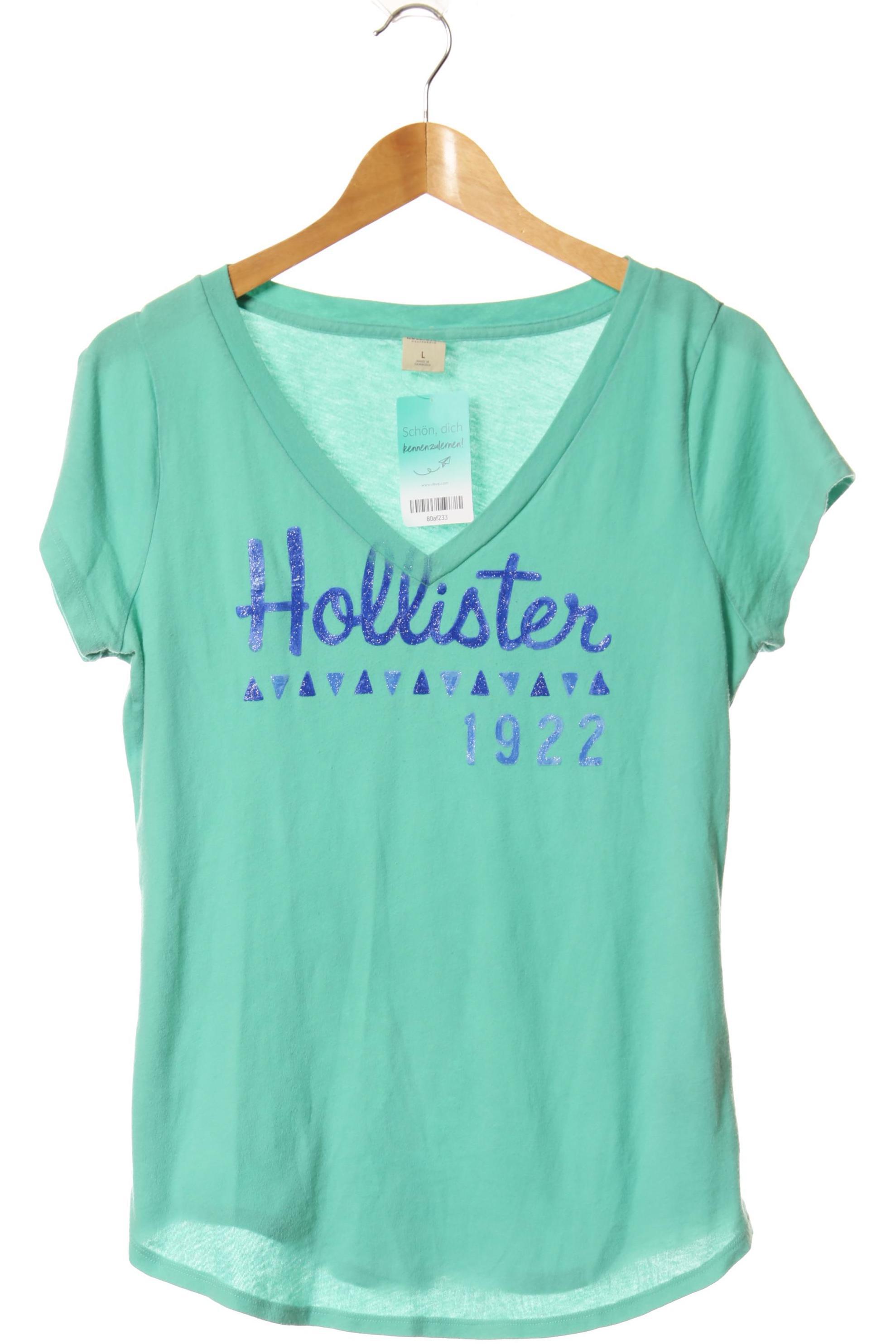 

Hollister Damen T-Shirt, grün, Gr.