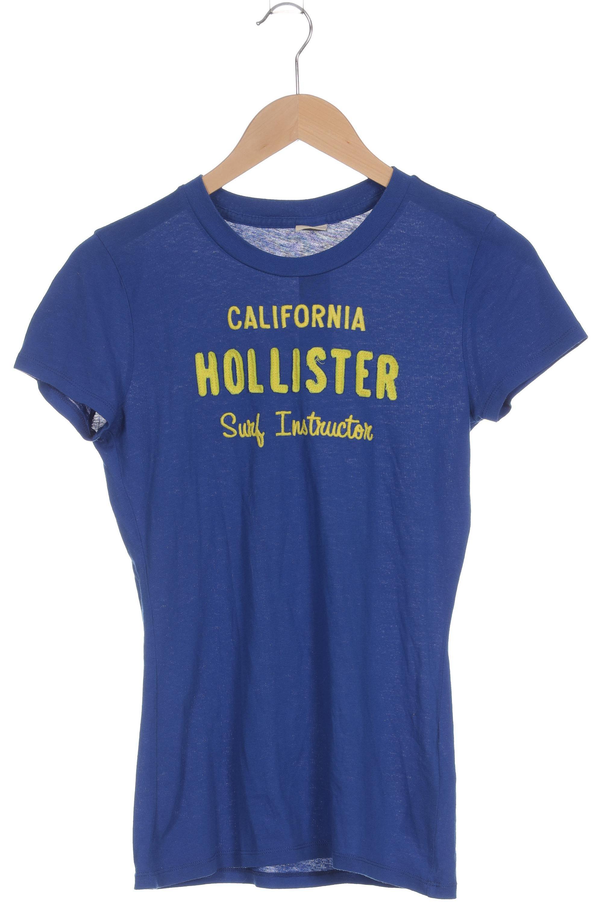 

Hollister Damen T-Shirt, blau, Gr.