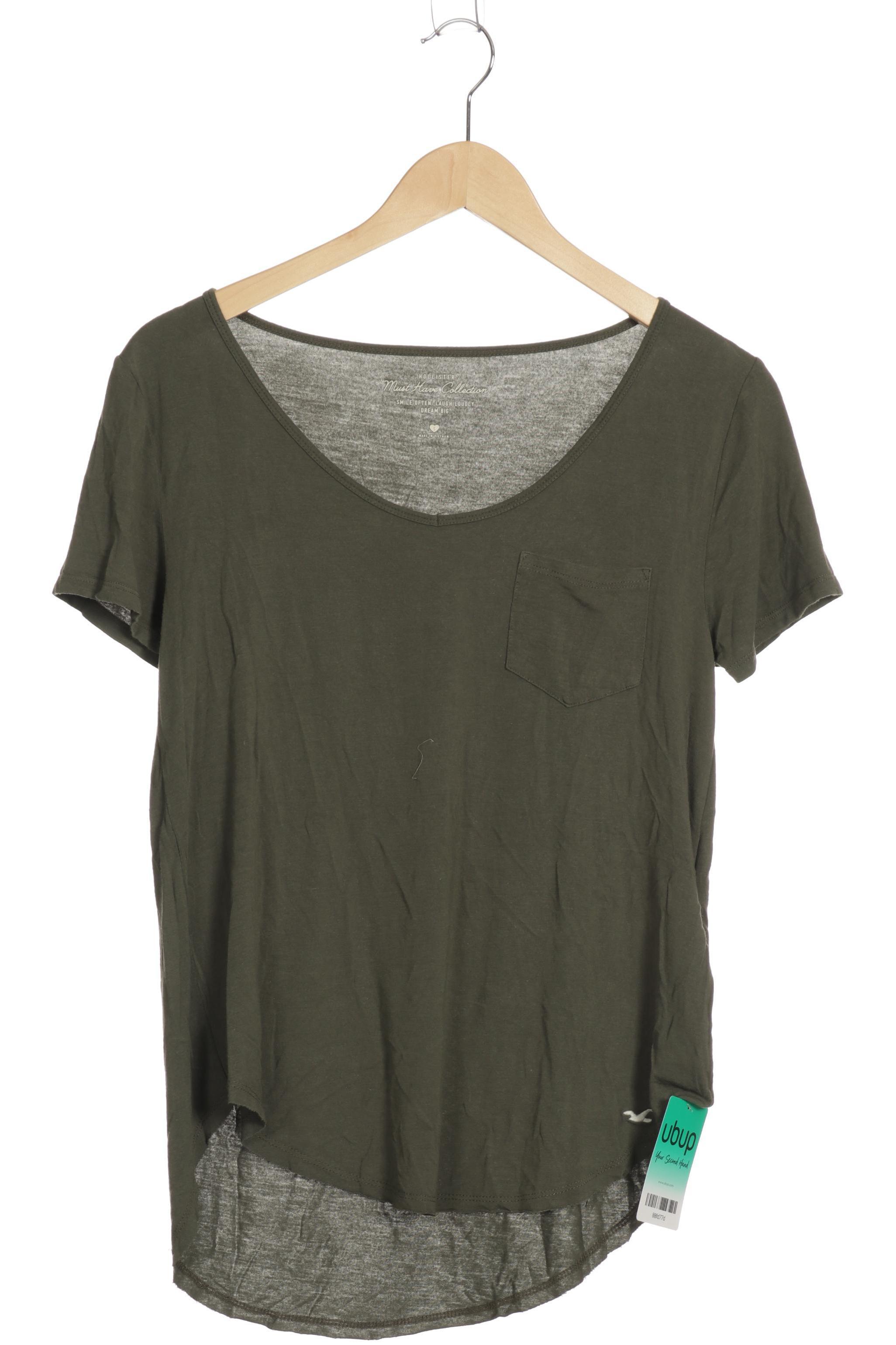 

Hollister Damen T-Shirt, grün, Gr.