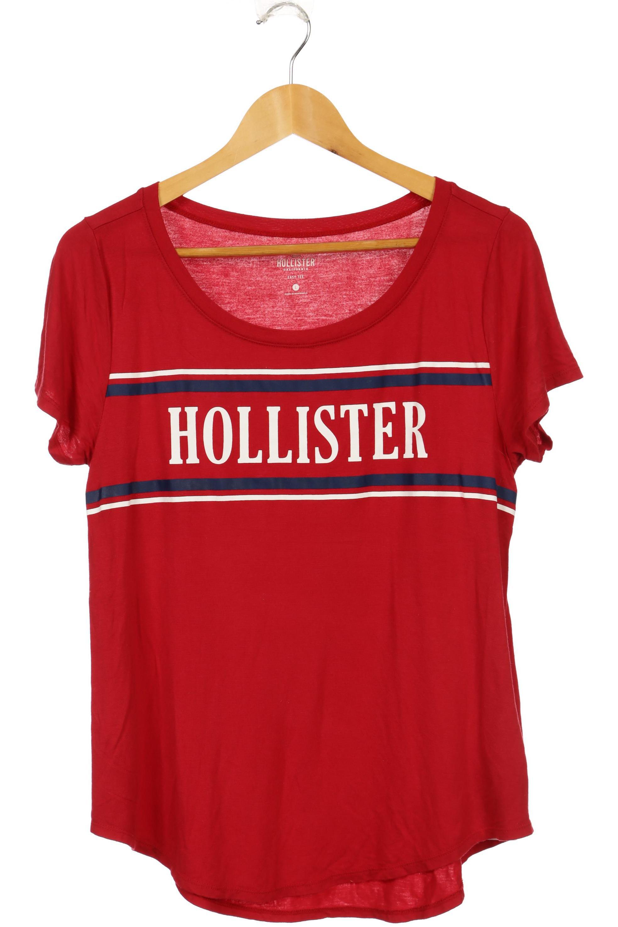 

Hollister Damen T-Shirt, rot, Gr.