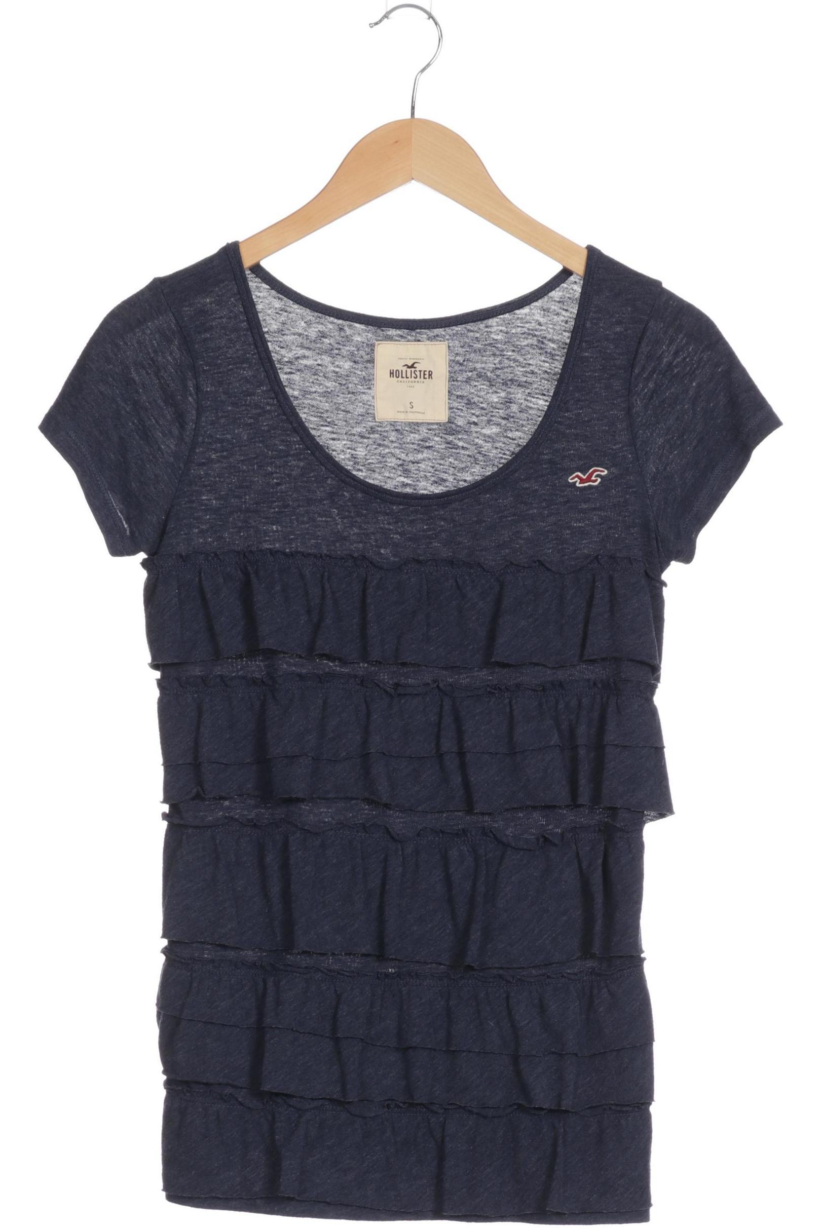 

Hollister Damen T-Shirt, blau, Gr.