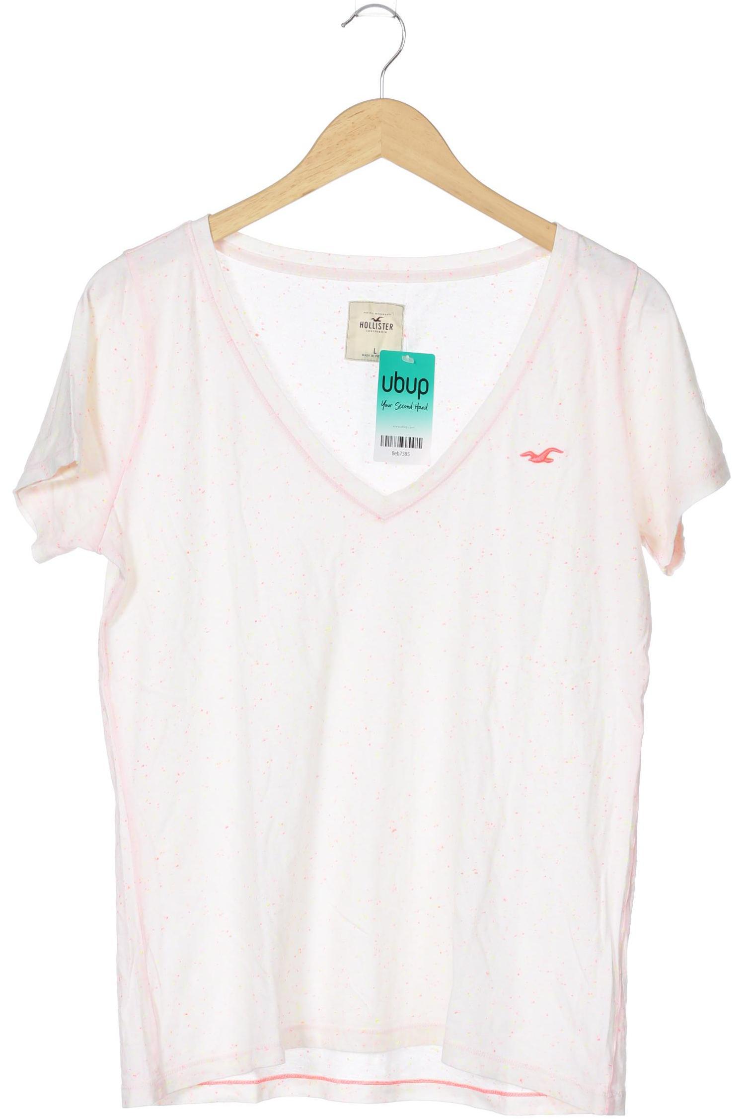 

Hollister Damen T-Shirt, weiß, Gr.