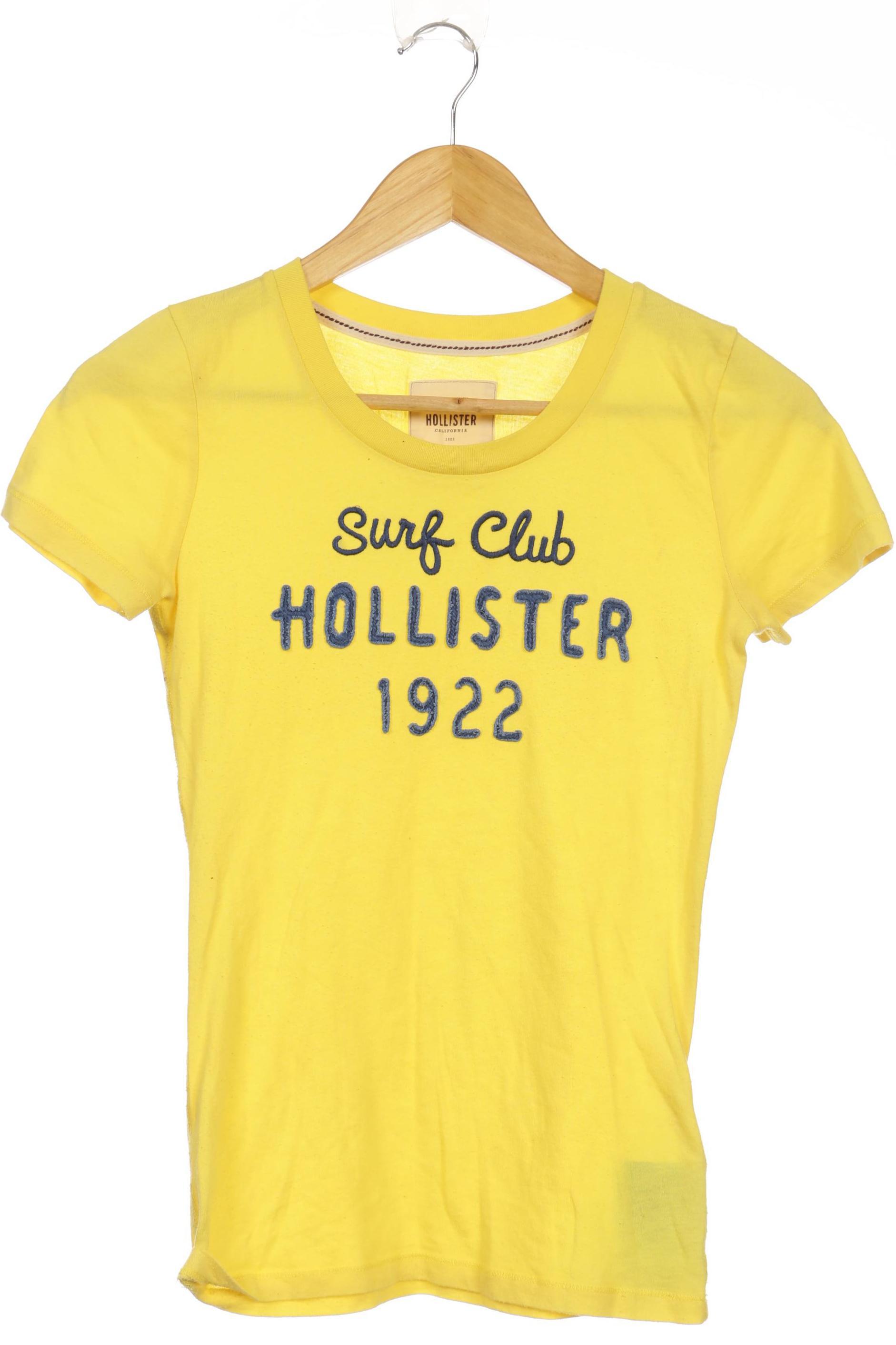 

Hollister Damen T-Shirt, gelb, Gr.