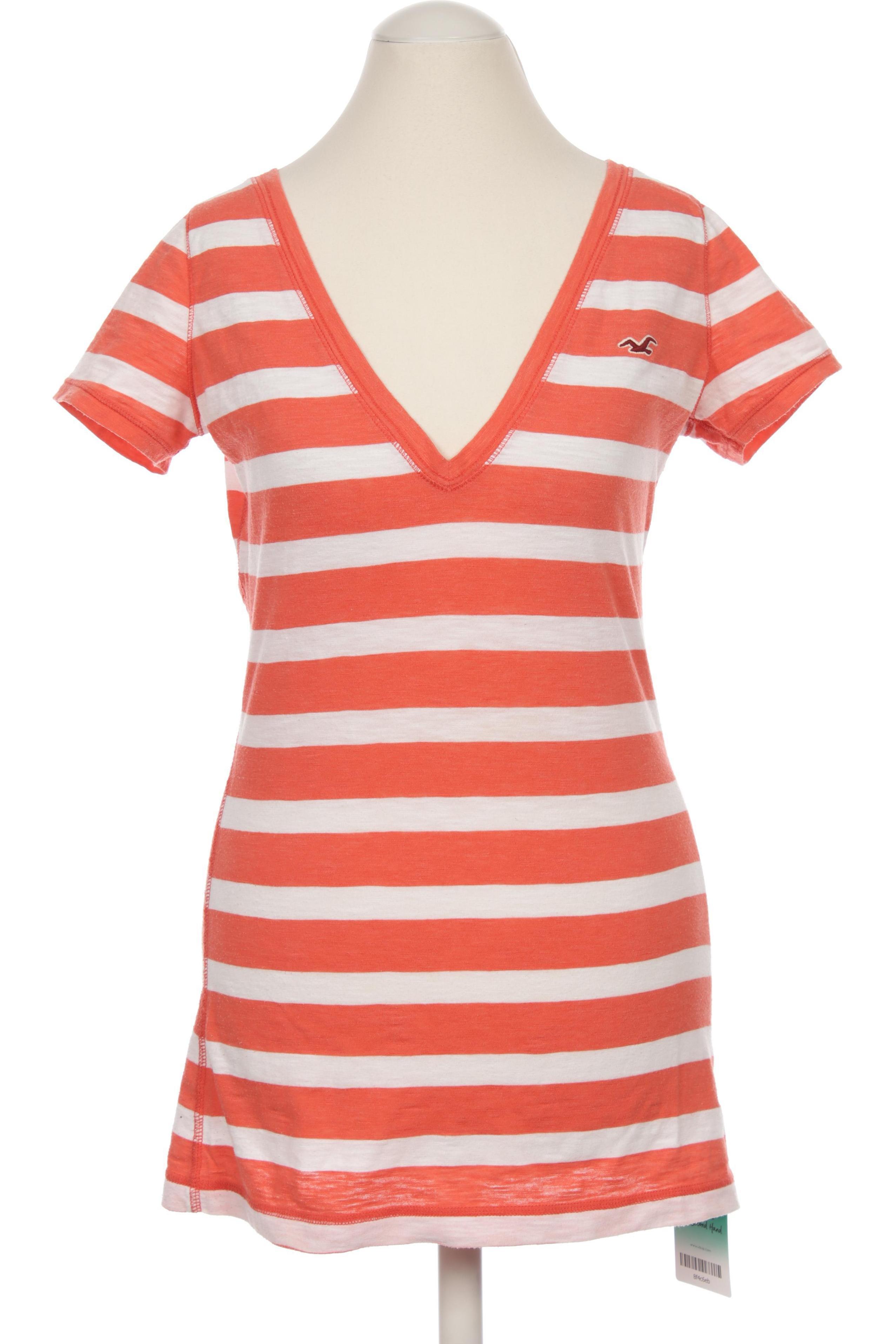 

Hollister Damen T-Shirt, orange, Gr.