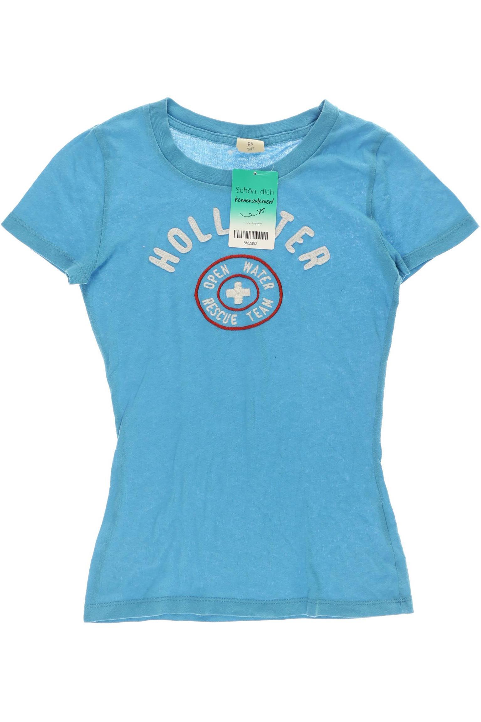 

Hollister Damen T-Shirt, blau, Gr.