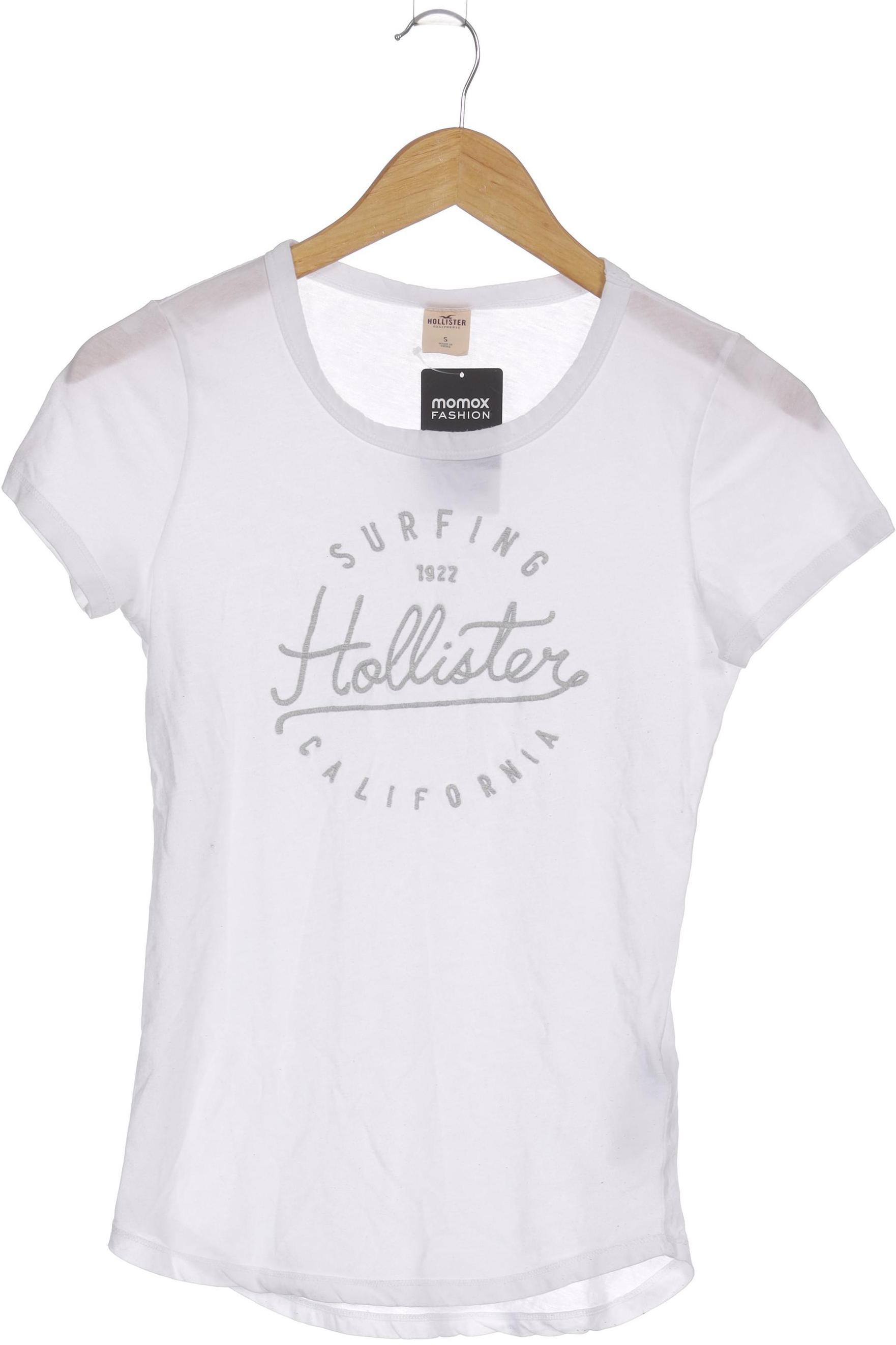 

Hollister Damen T-Shirt, weiß, Gr.