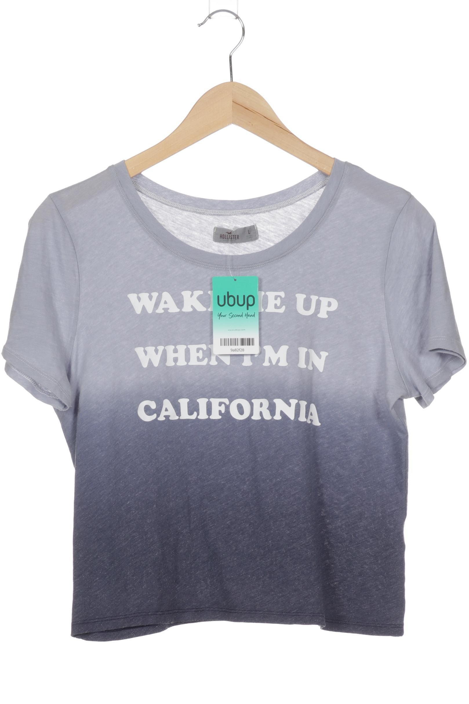 

Hollister Damen T-Shirt, blau, Gr.