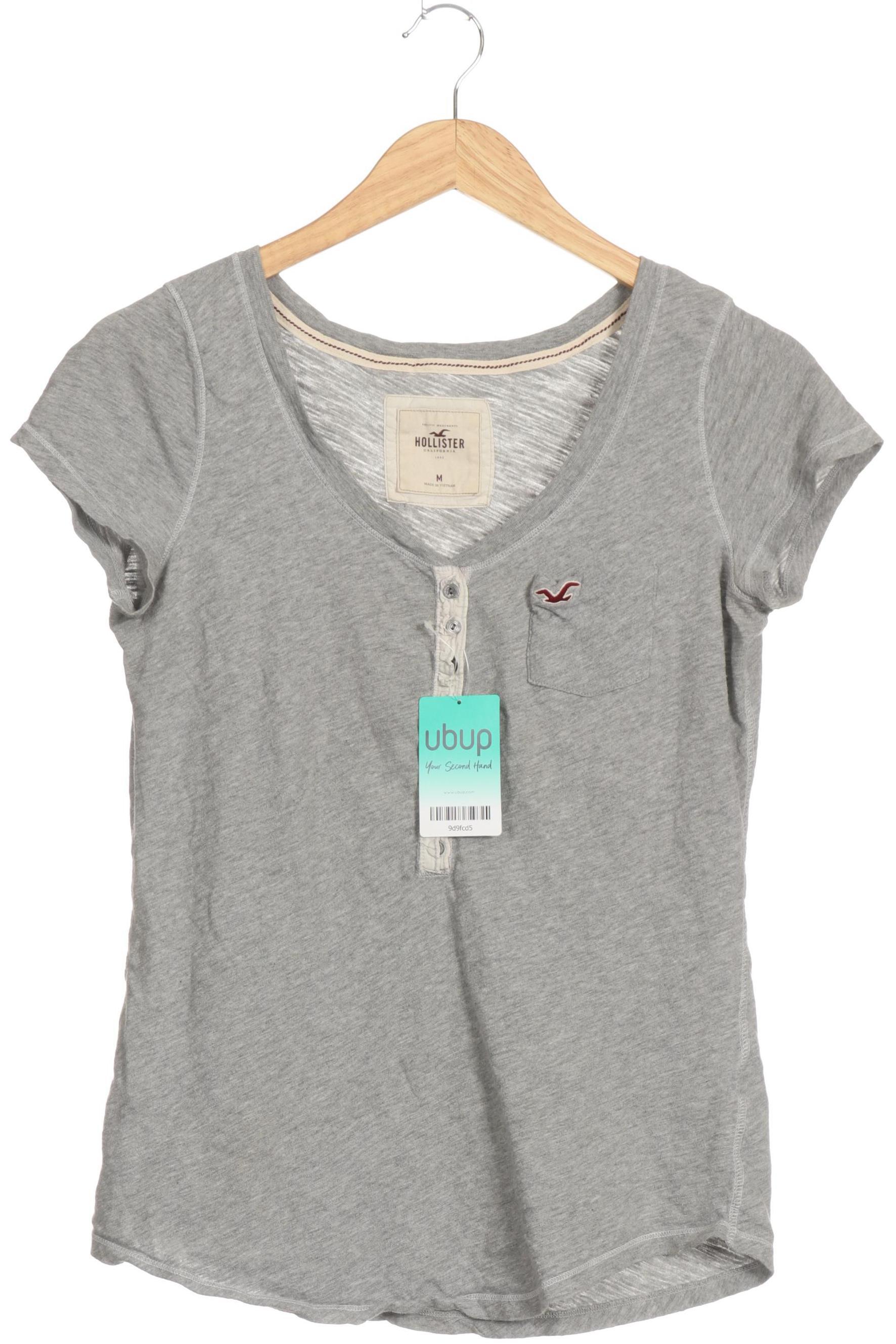 

Hollister Damen T-Shirt, grau, Gr.