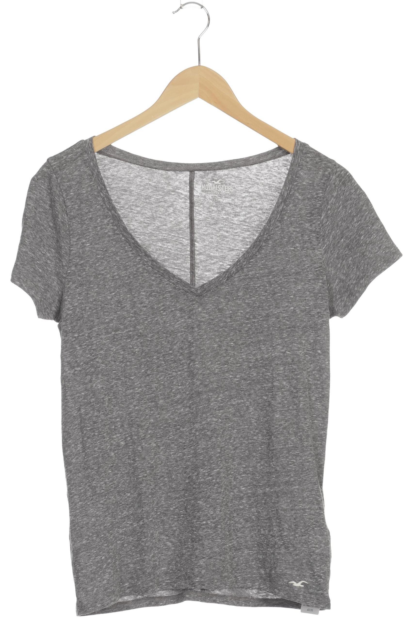 

Hollister Damen T-Shirt, grau, Gr.