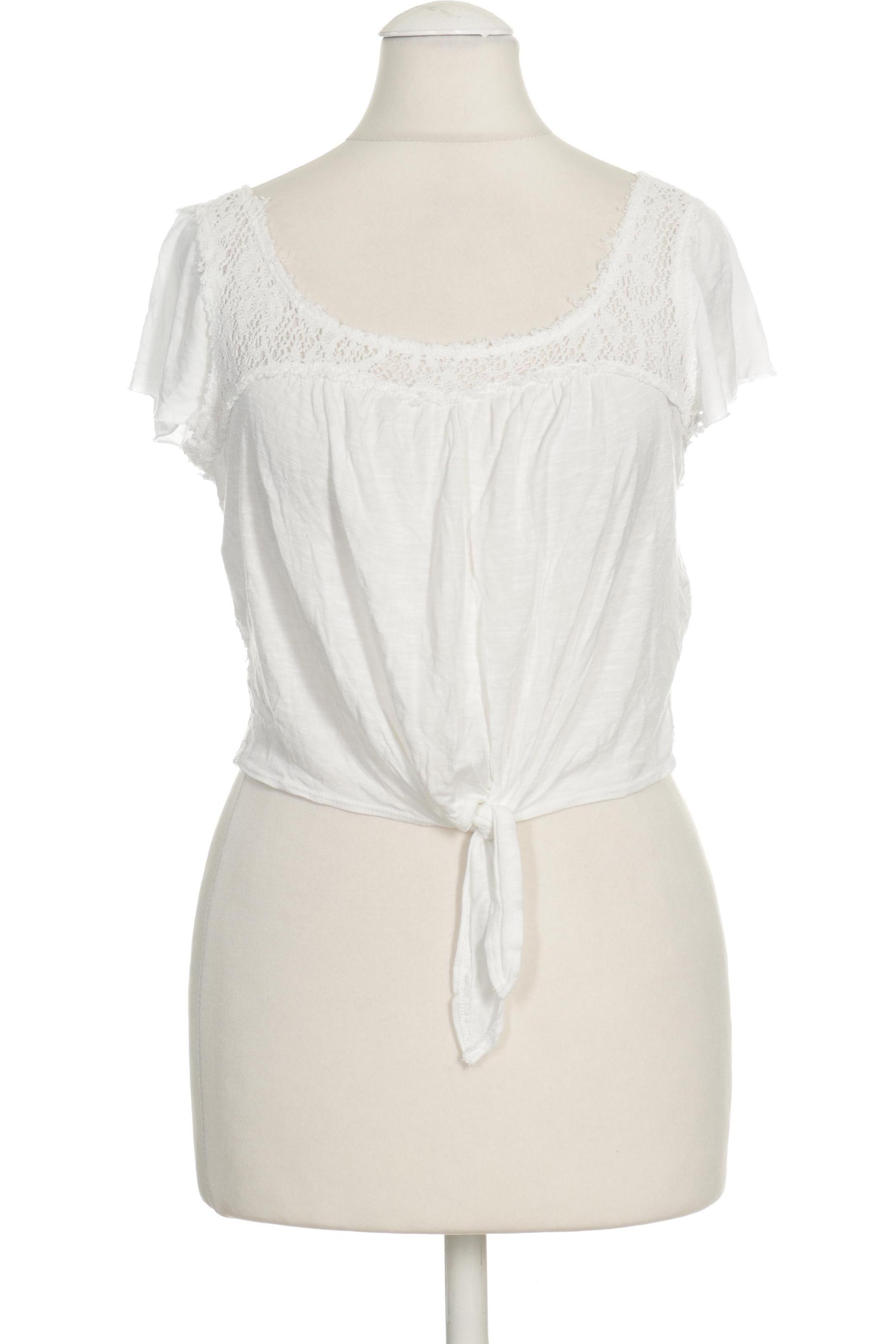 

Hollister Damen T-Shirt, weiß, Gr.