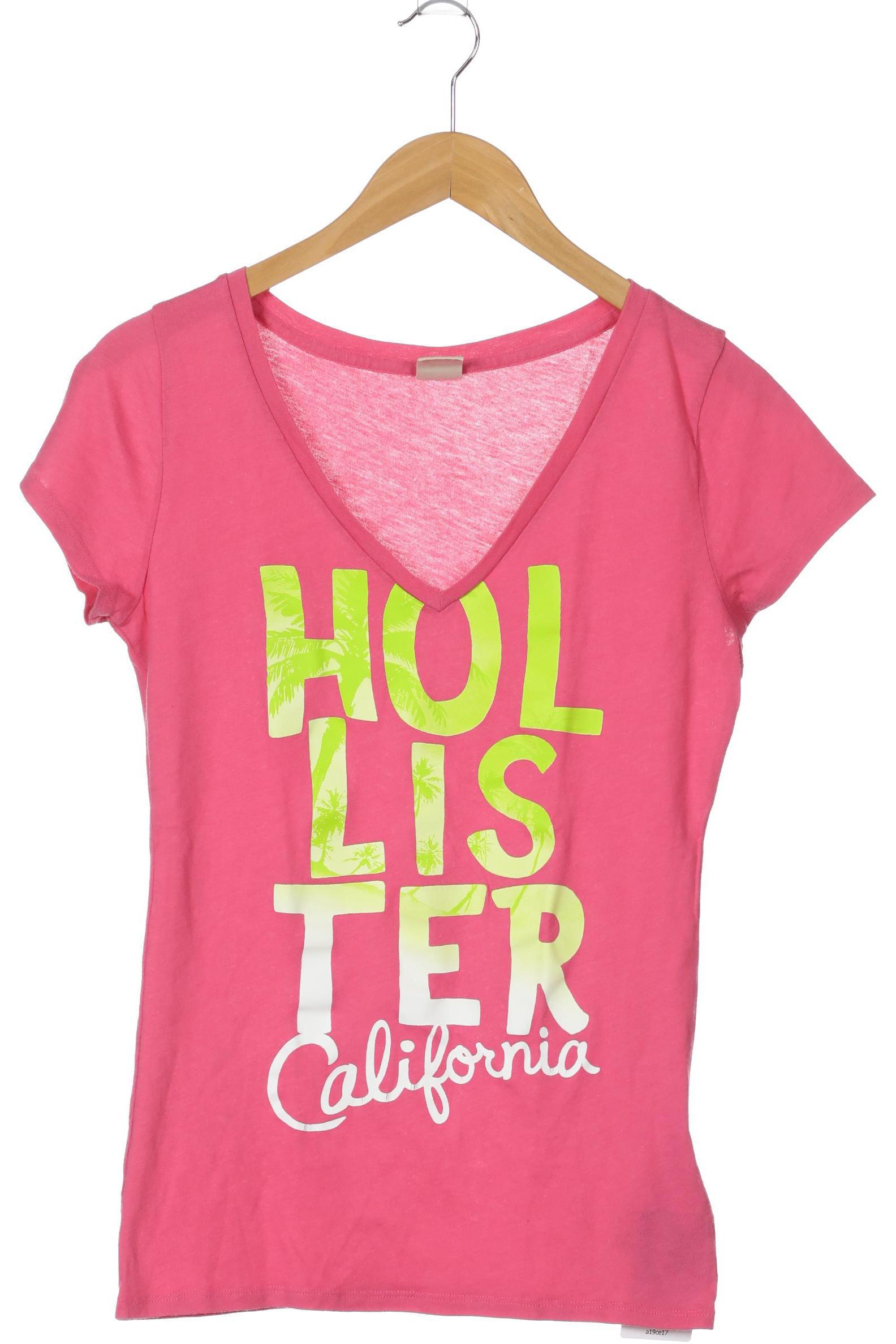 

Hollister Damen T-Shirt, pink, Gr.