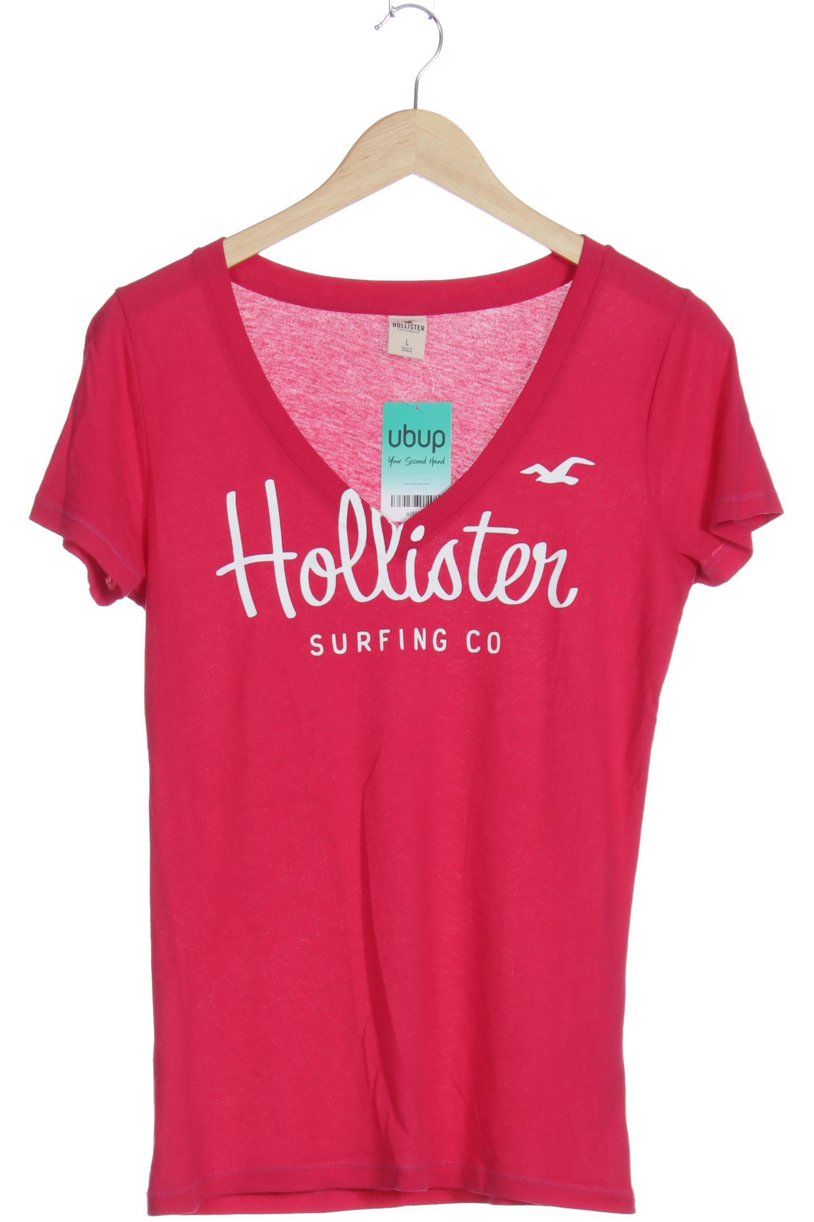 

Hollister Damen T-Shirt, pink, Gr.