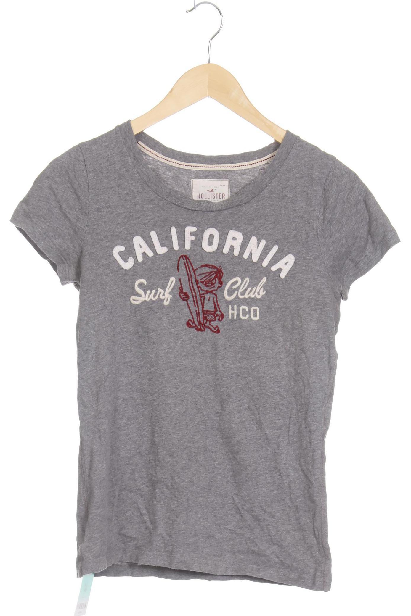 

Hollister Damen T-Shirt, grau, Gr.