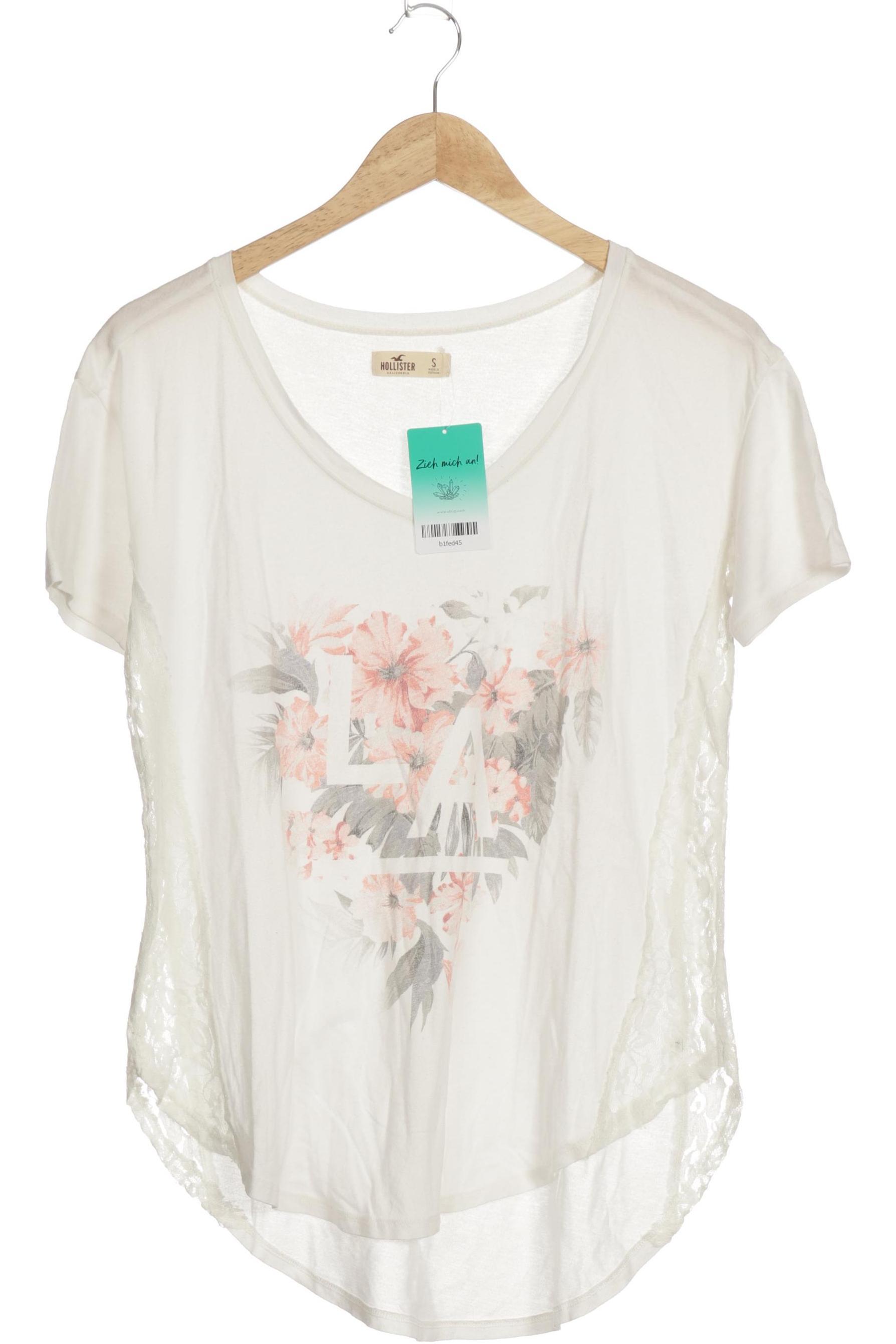 

Hollister Damen T-Shirt, weiß, Gr.