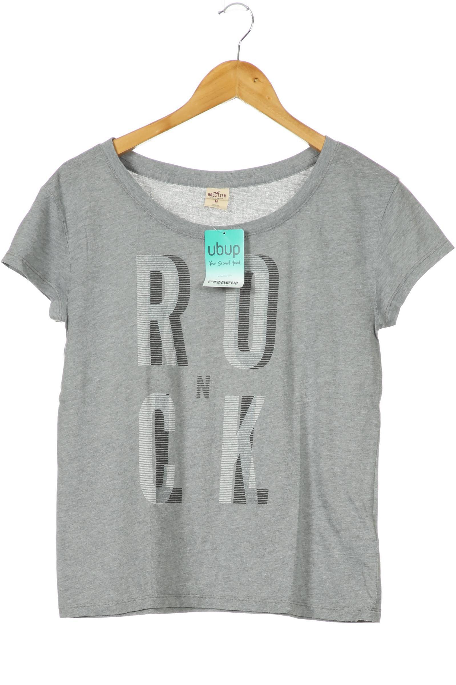 

Hollister Damen T-Shirt, grau, Gr.
