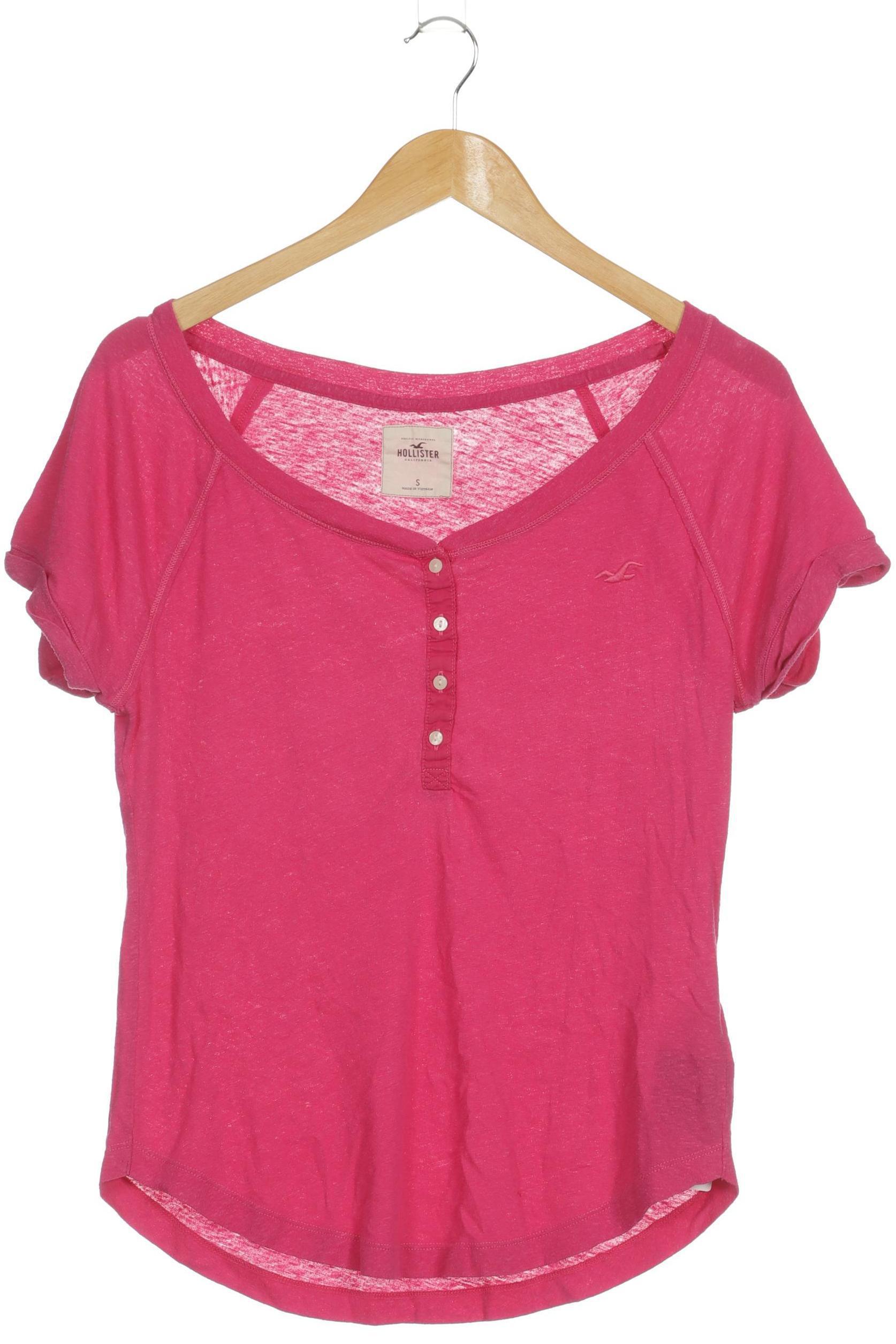 

Hollister Damen T-Shirt, pink, Gr.