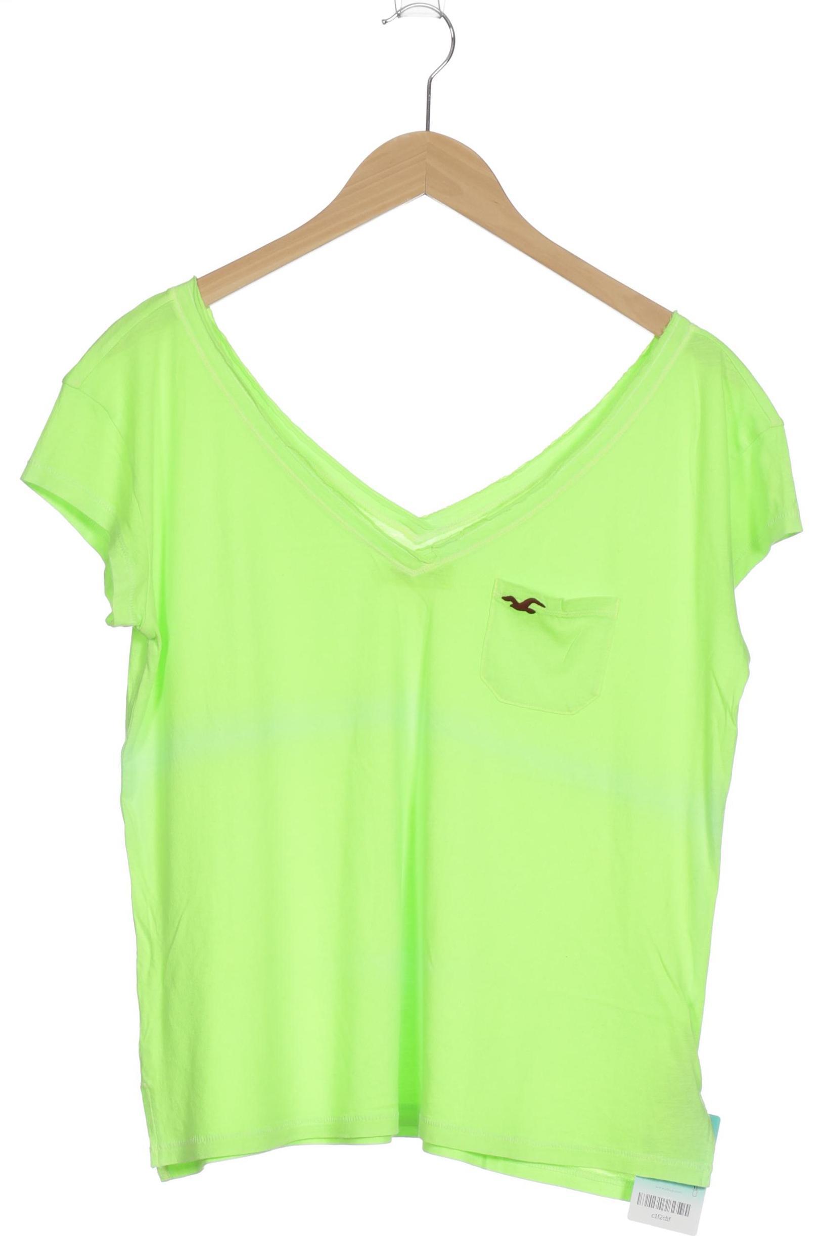

Hollister Damen T-Shirt, grün, Gr.