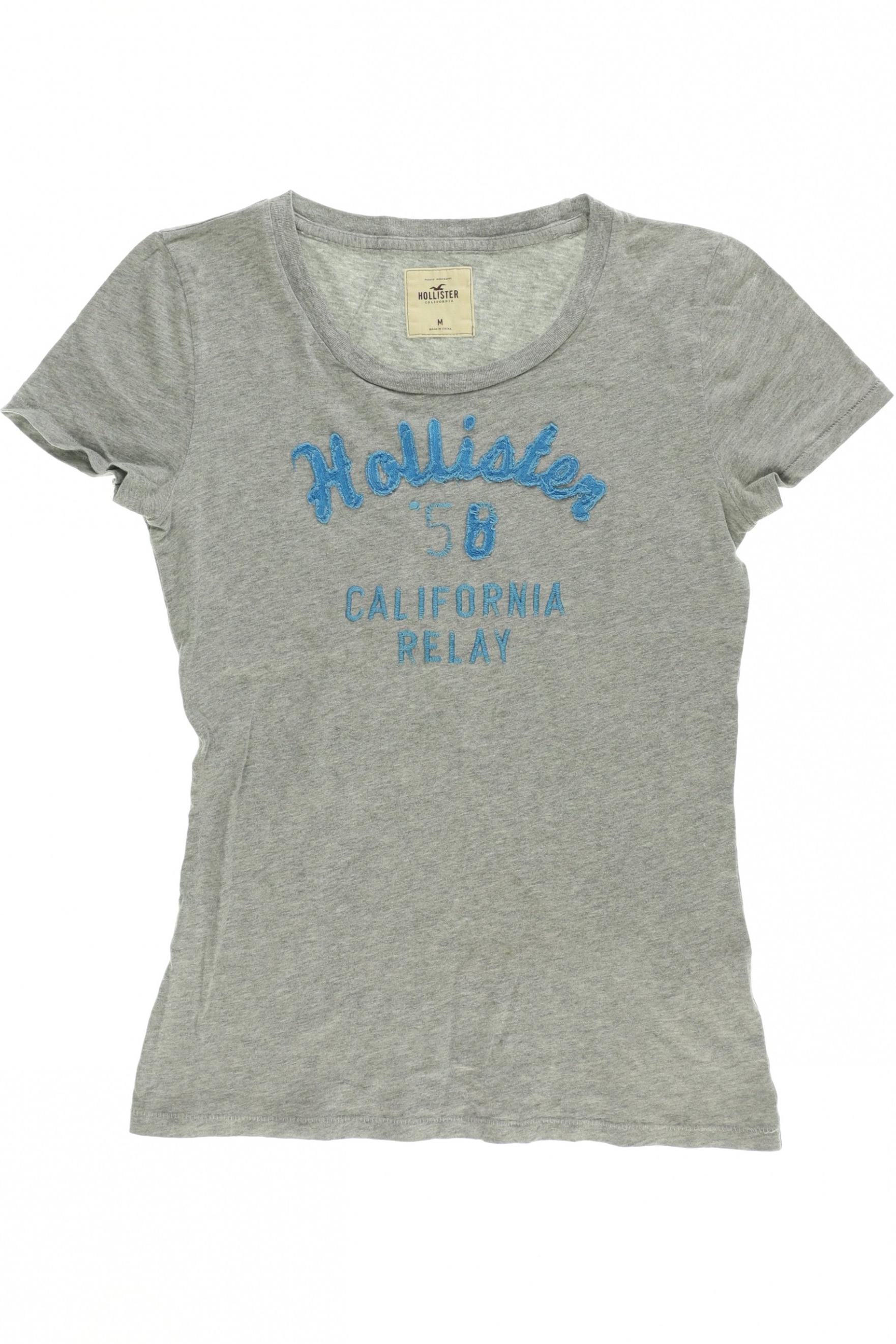 

Hollister Damen T-Shirt, grau, Gr.