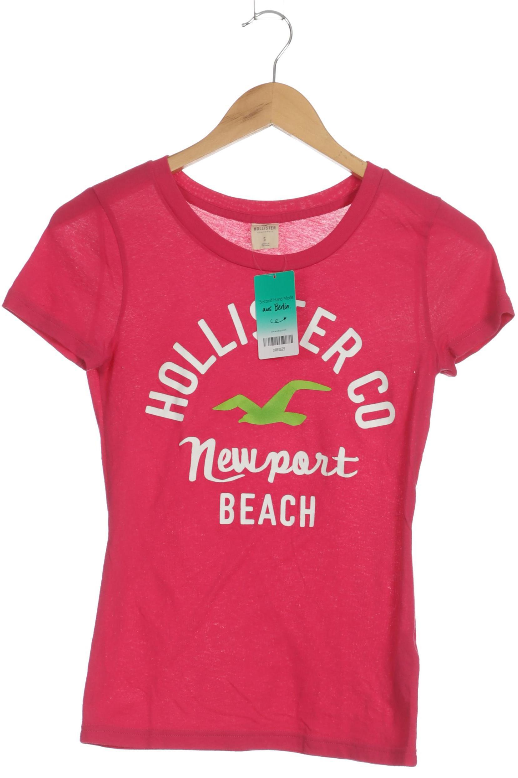 

Hollister Damen T-Shirt, pink, Gr.