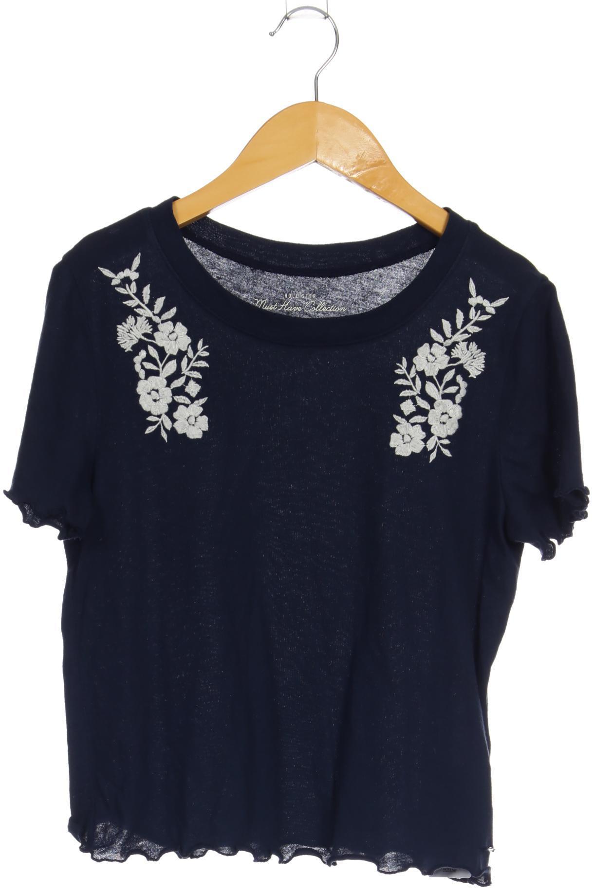 

Hollister Damen T-Shirt, blau, Gr.
