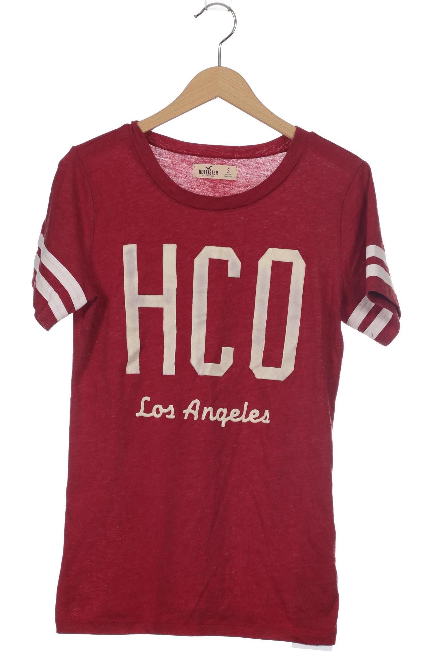 

Hollister Damen T-Shirt, rot, Gr.