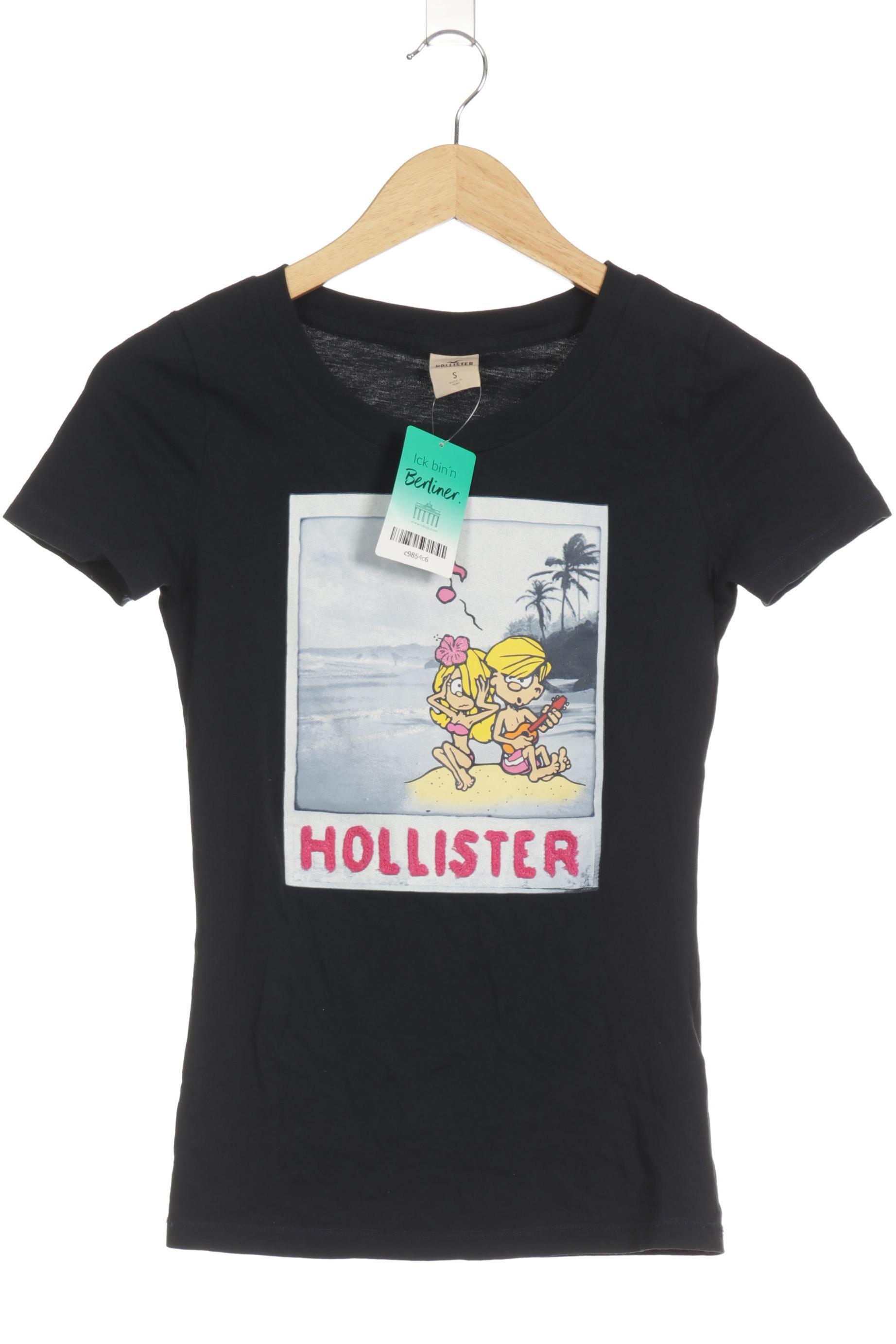 

Hollister Damen T-Shirt, blau, Gr.