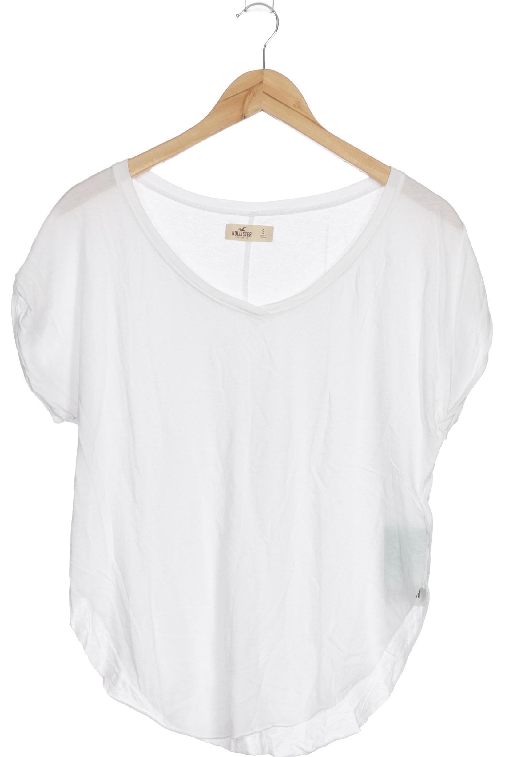 

Hollister Damen T-Shirt, weiß, Gr.