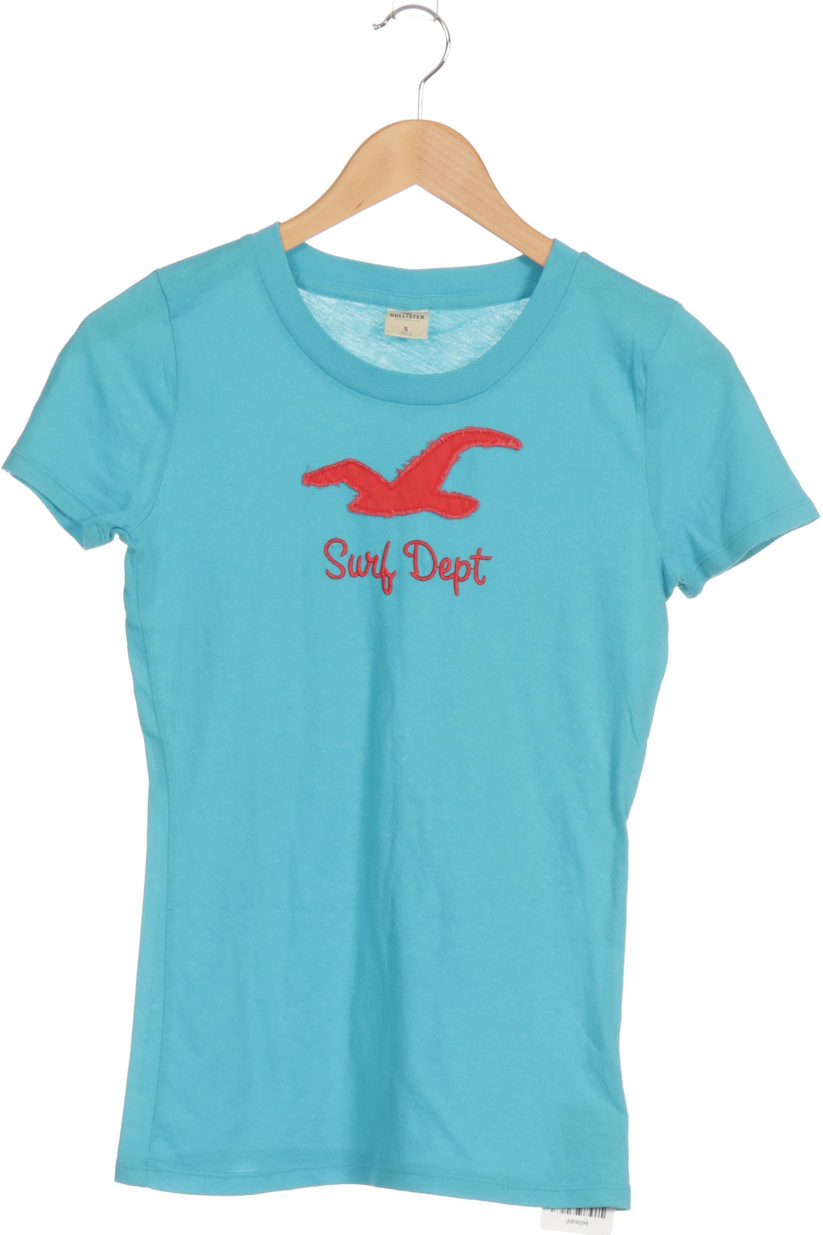 

Hollister Damen T-Shirt, blau, Gr.