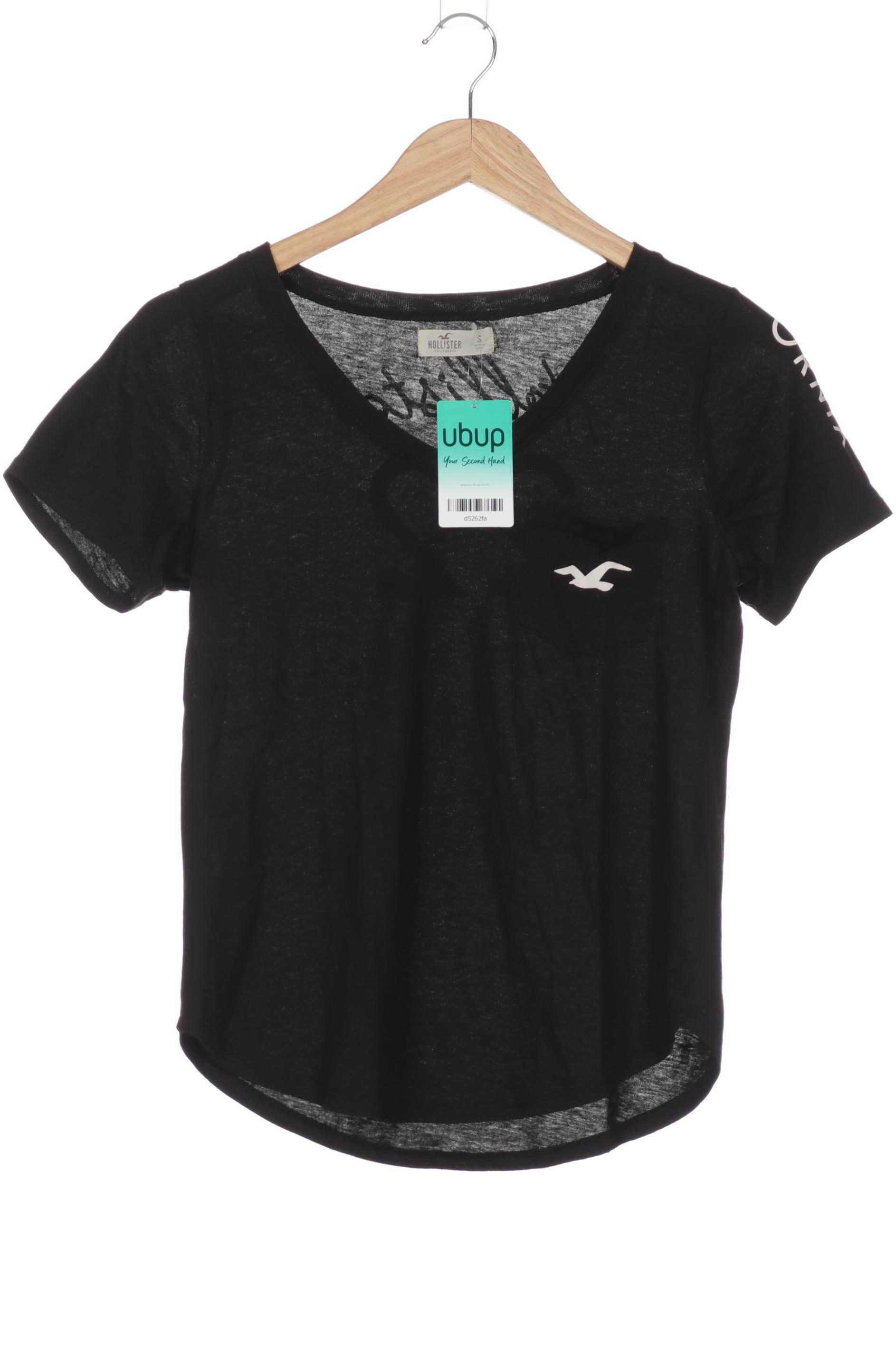 

Hollister Damen T-Shirt, schwarz, Gr.